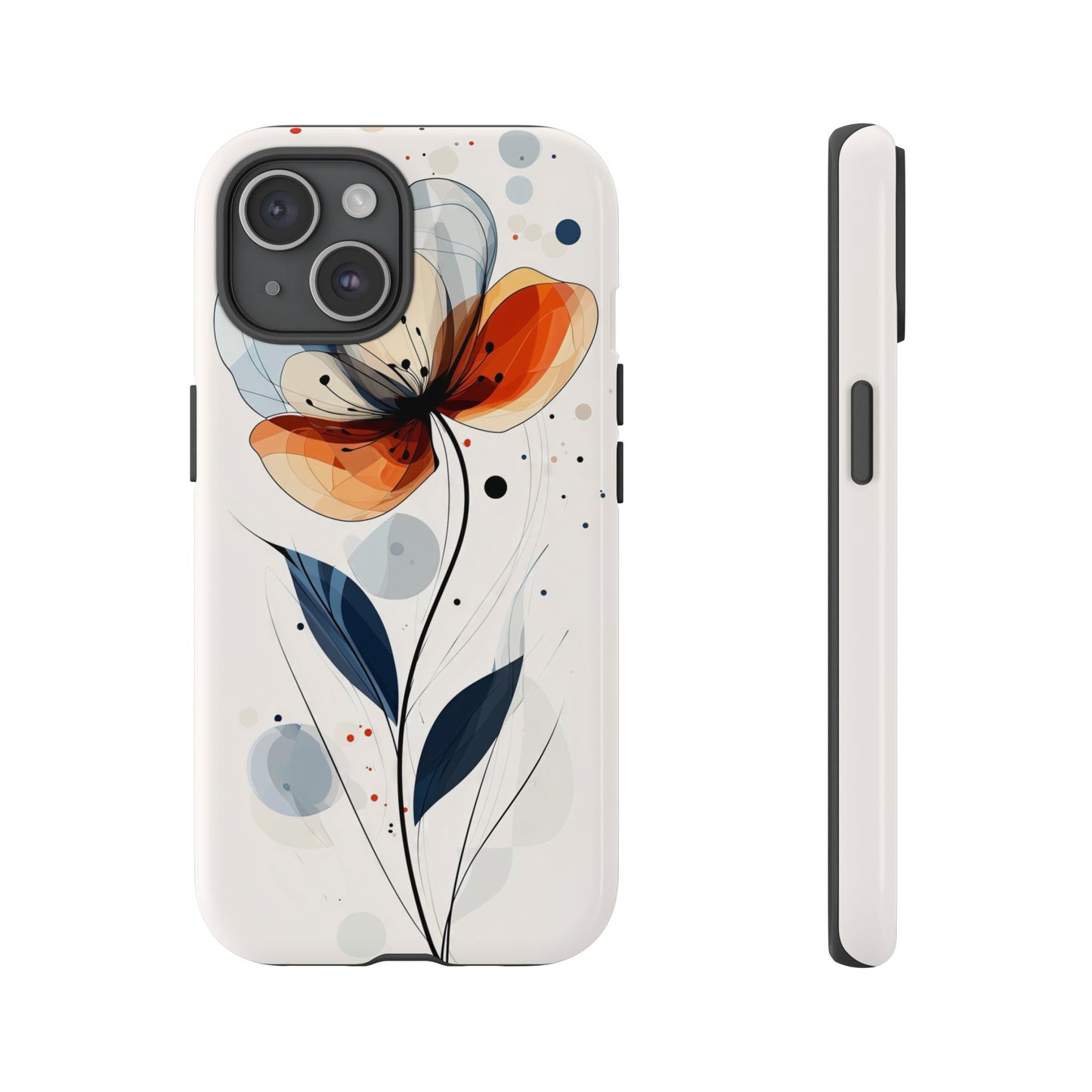 Bloom in Motion – Artistic Floral Phone Case for iPhone, Pixel & Samsung