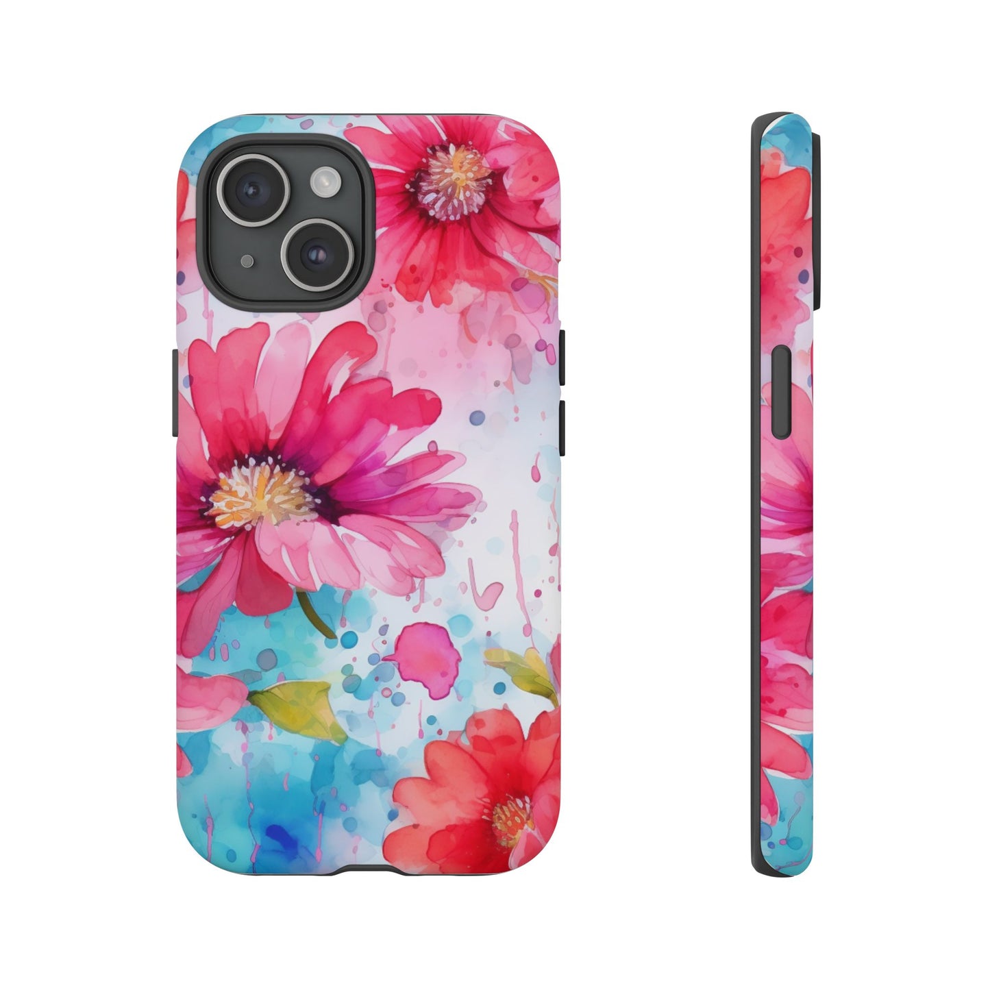 Watercolor Bloom Floral Mobile Case