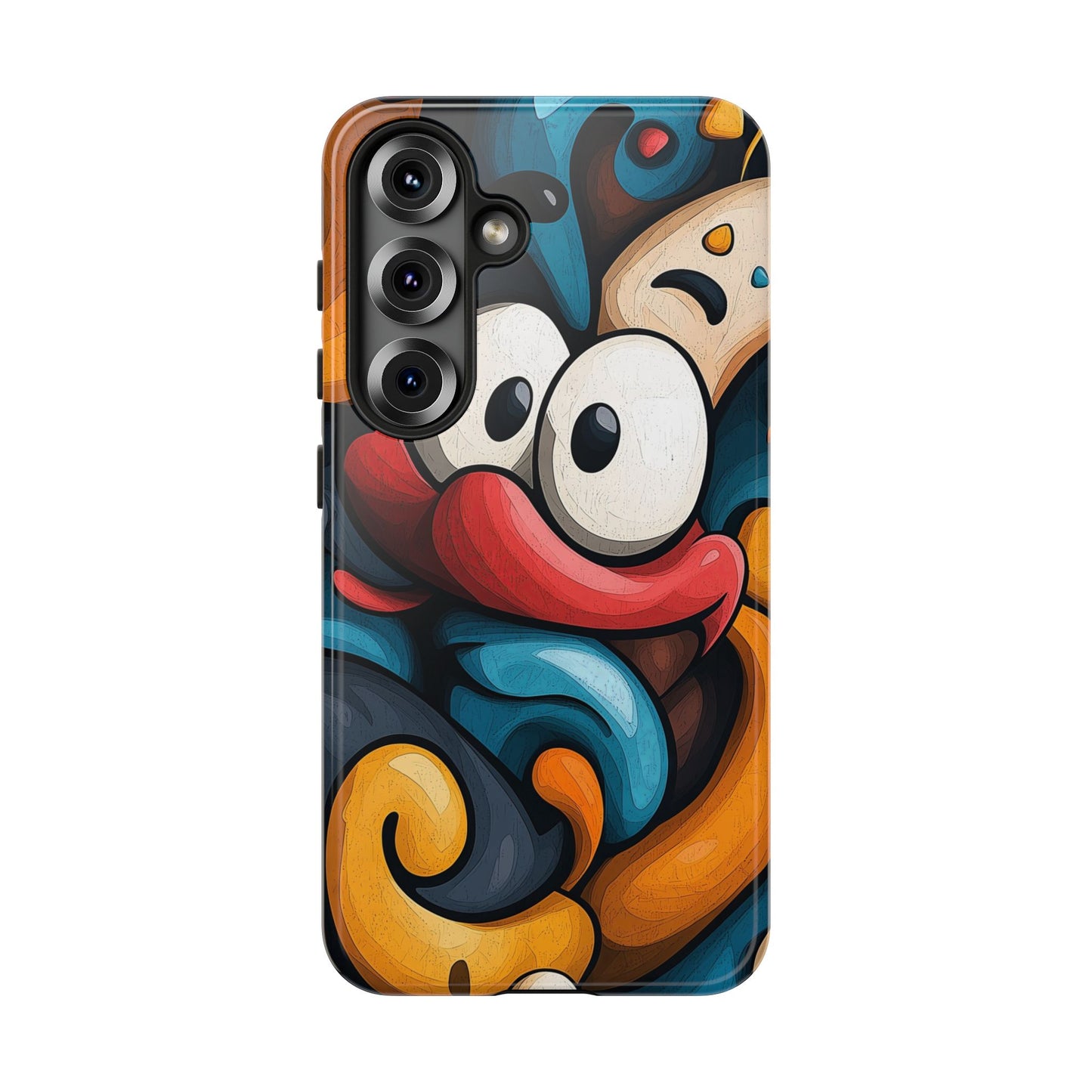 Funky Eyes – Playful Pop Abstract Phone Case for iPhone, Samsung & Pixel