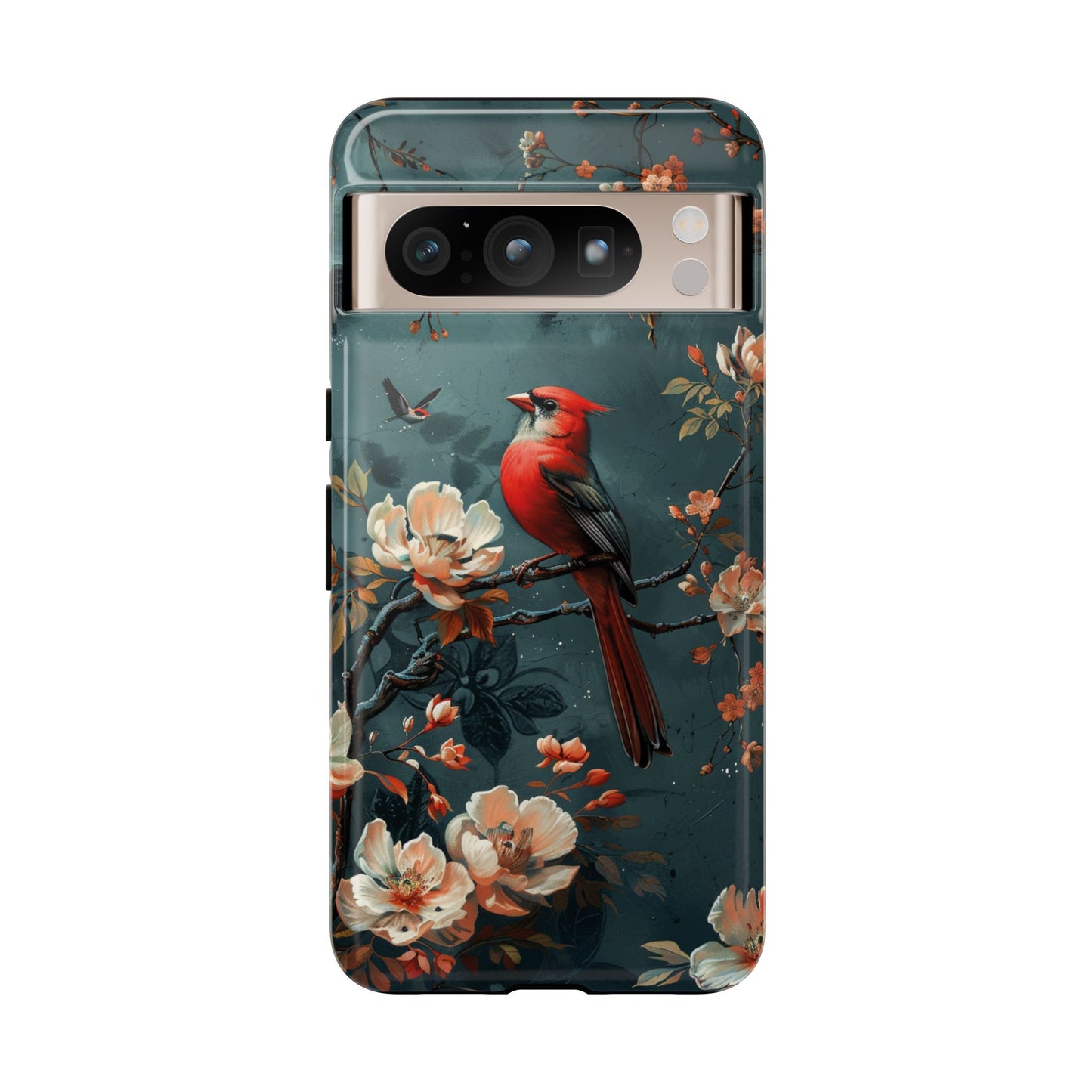 Floral Bird Phone Case β Elegant Nature-Inspired Cover for iPhone, Samsung & Google Pixel