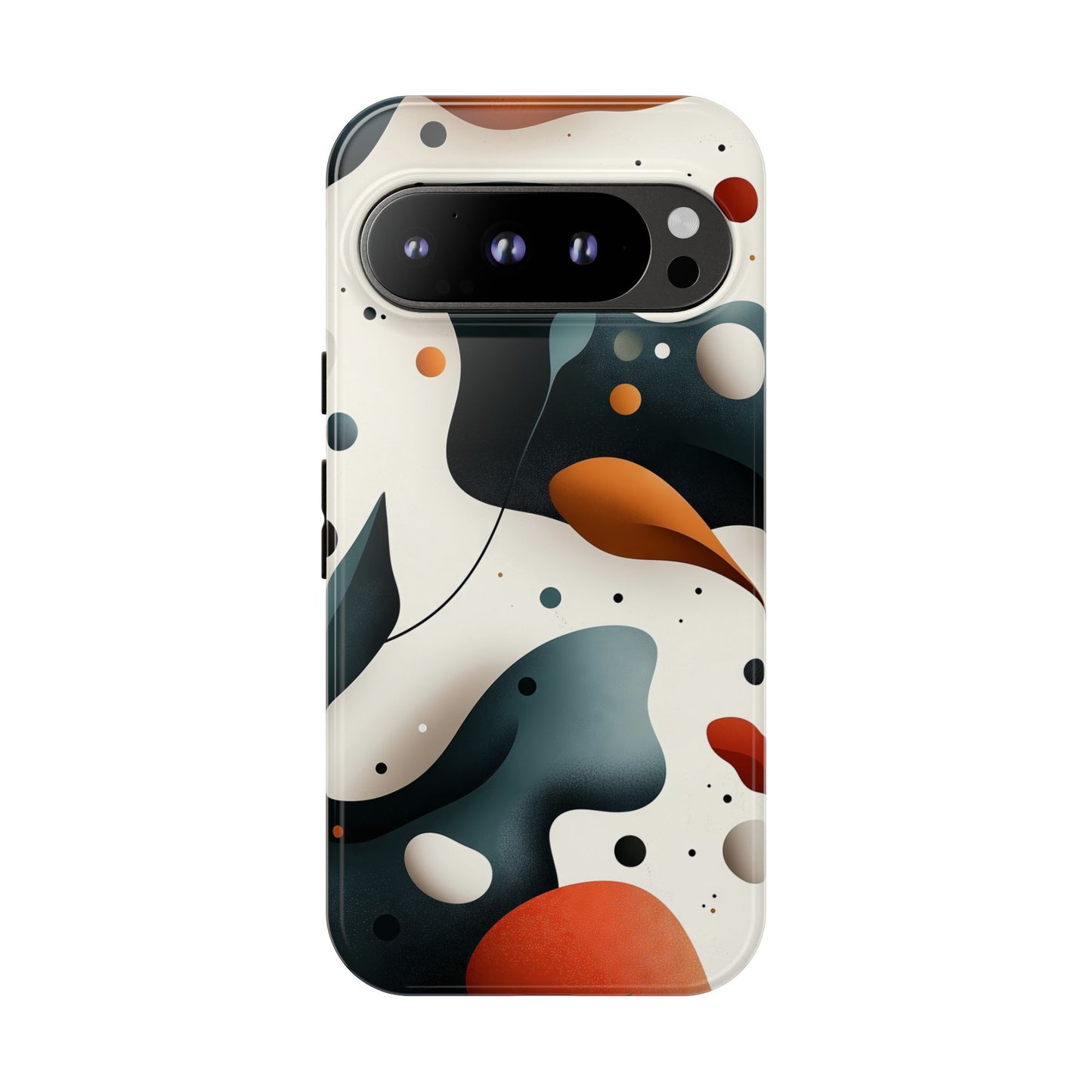 Midnight Bloom – Organic Abstract Phone Case for iPhone, Samsung & Pixel