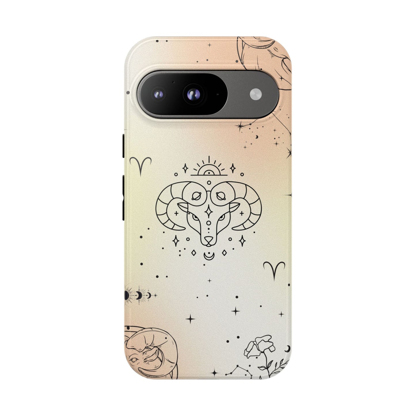 Aries Zodiac Sign Phone Case β Bold & Fiery Design for iPhone, Samsung & Google Pixel