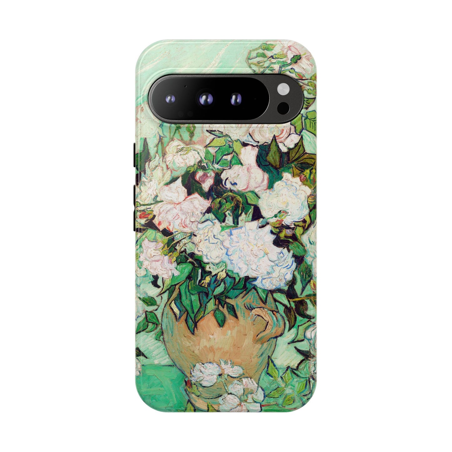 Van Gogh Flower Vase Phone Case - iPhone, Samsung & Pixel Cover - Artistic Painting Case