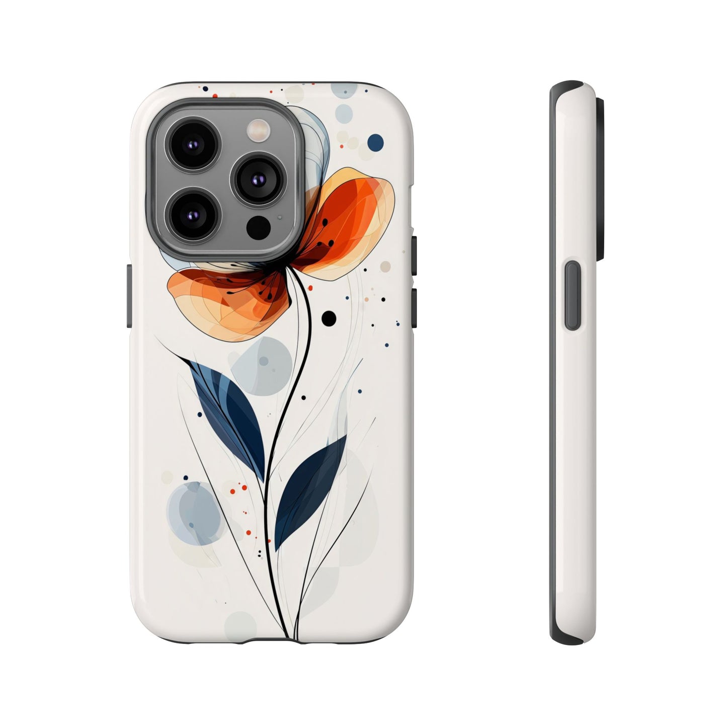 Bloom in Motion – Artistic Floral Phone Case for iPhone, Pixel & Samsung
