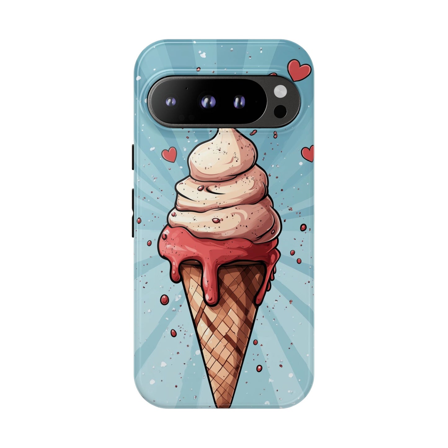 Sweet Scoop Anime Ice Cream Phone Case iPhone, Samsung, Google Pixel