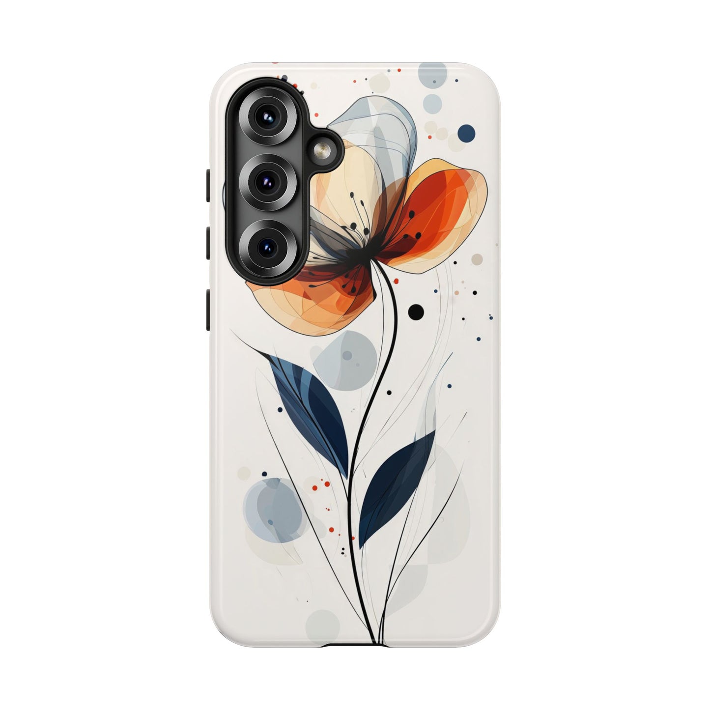 Bloom in Motion – Artistic Floral Phone Case for iPhone, Pixel & Samsung