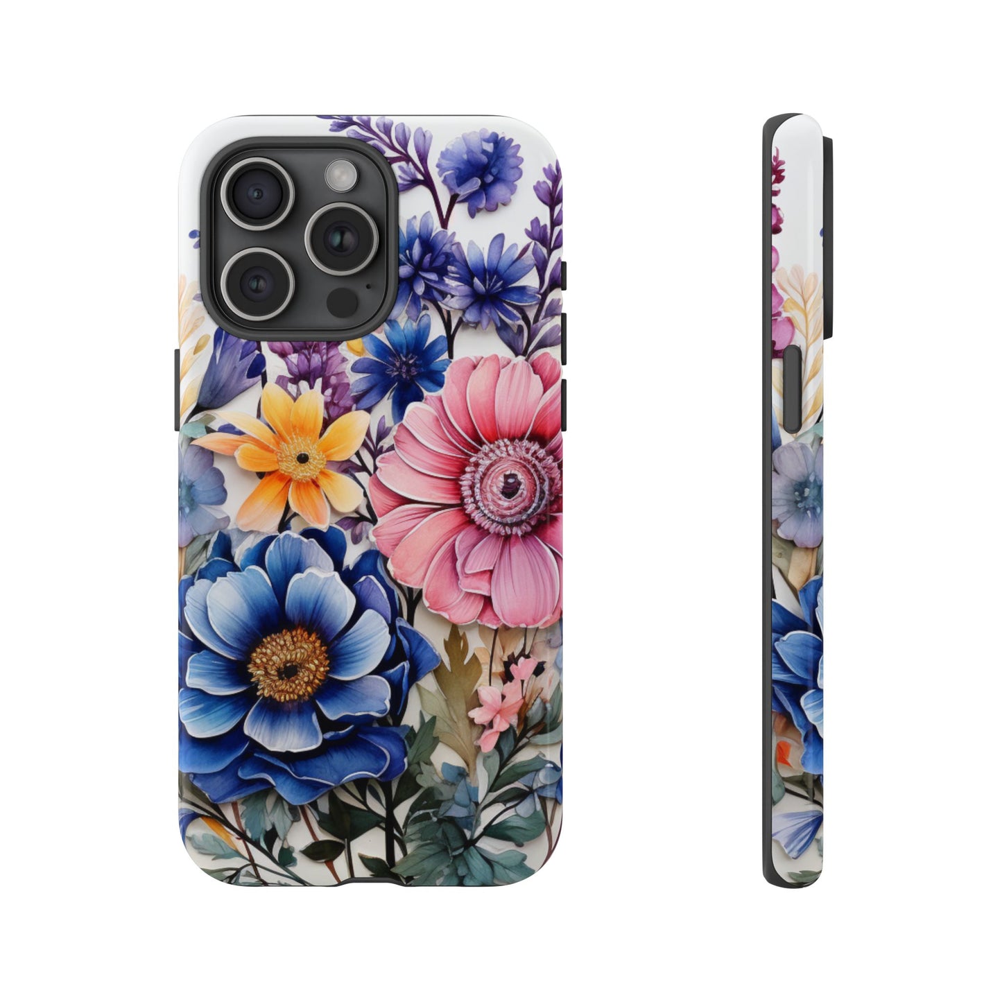 Elegant Floral Bouquet Mobile Case – Vibrant Botanical Art