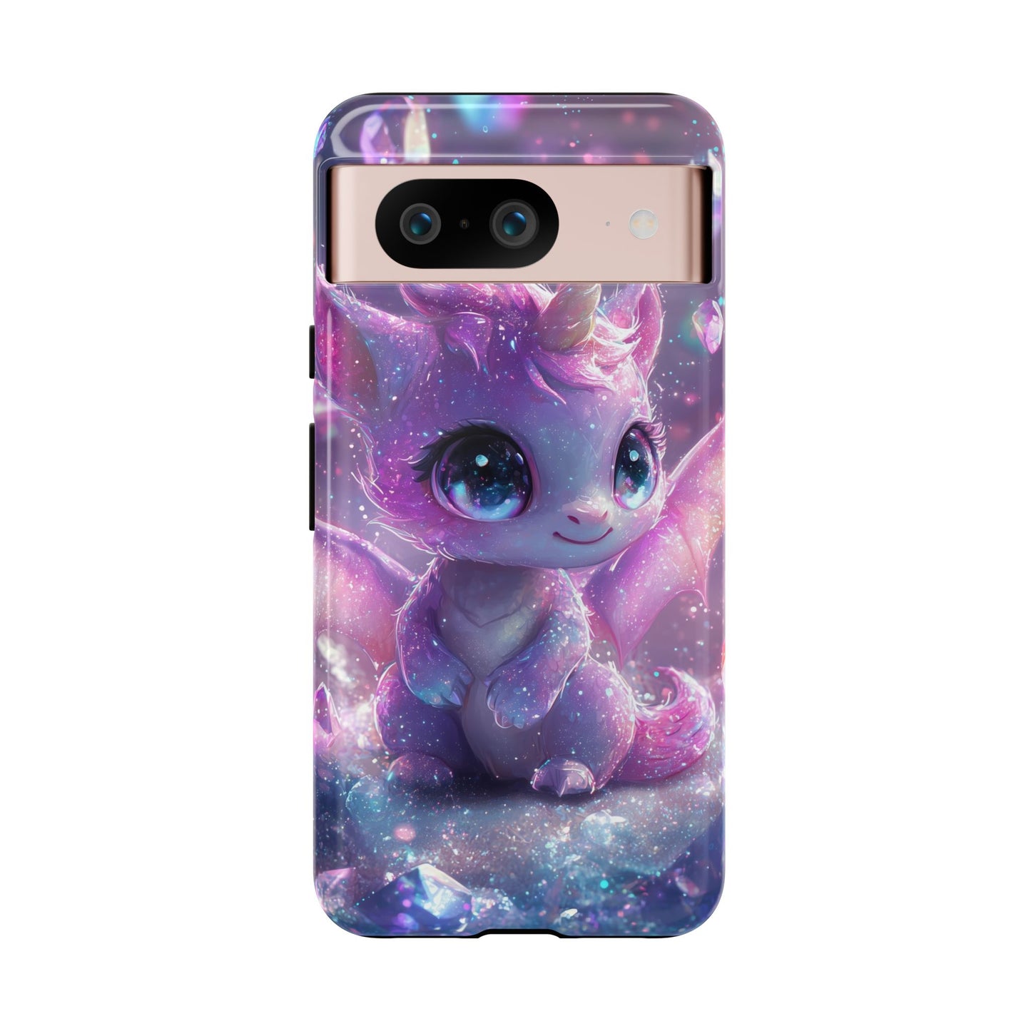 Mystic Crystal Unicorn-Dragon Phone Case for iPhone, Samsung, Google Pixel