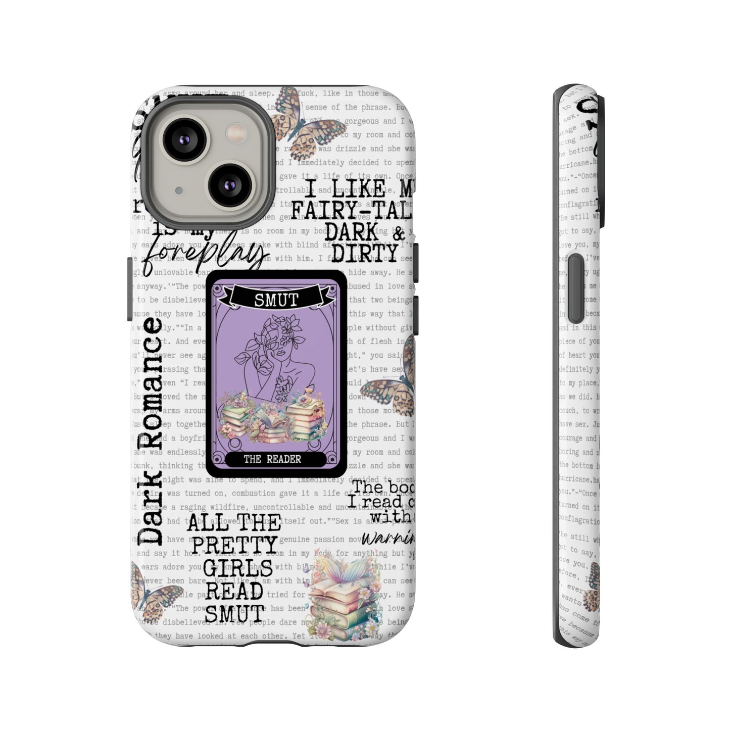Smut Queen Phone Case β iPhone, Samsung & Google Pixel Cute Bookish Cover, Book Lover Gift