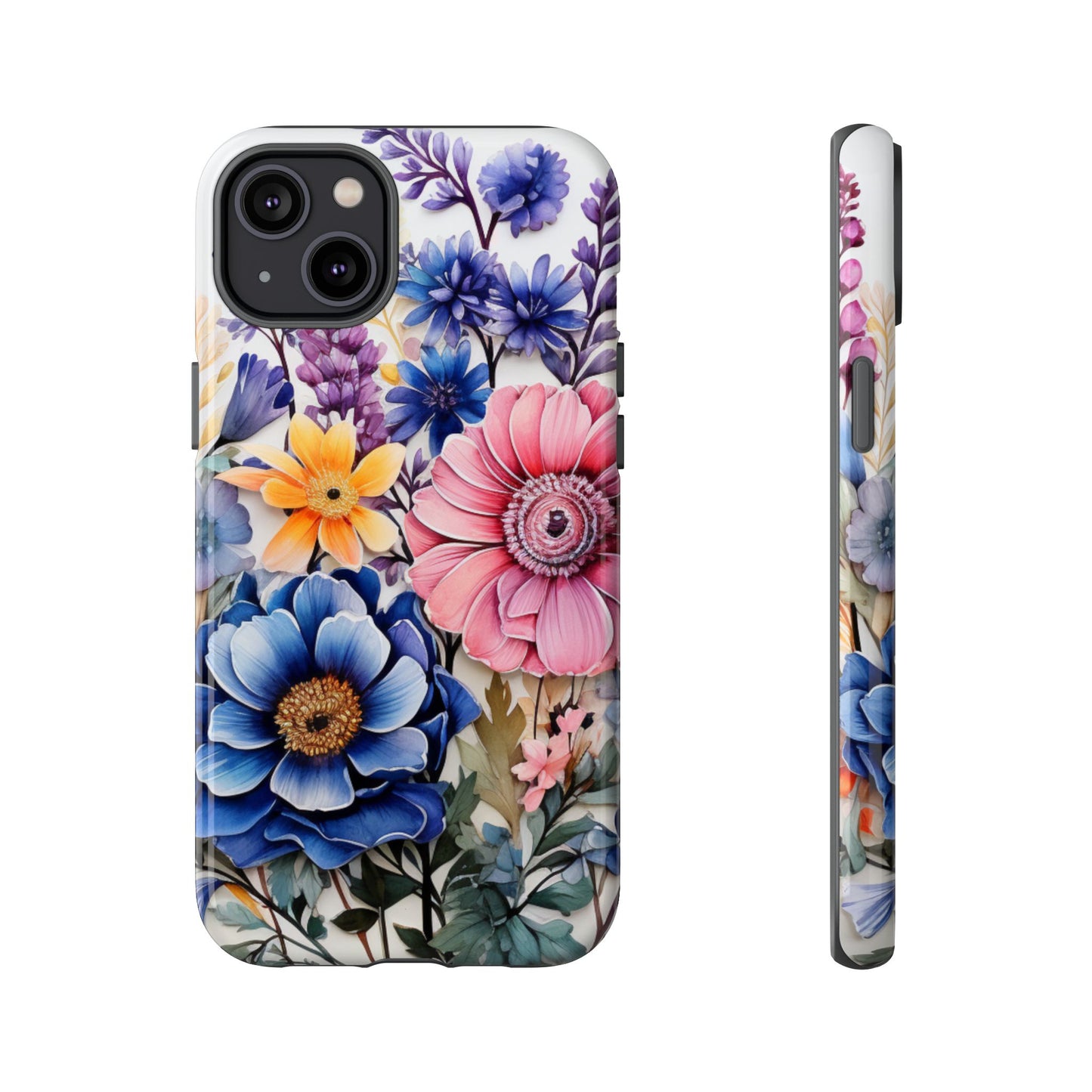 Elegant Floral Bouquet Mobile Case – Vibrant Botanical Art