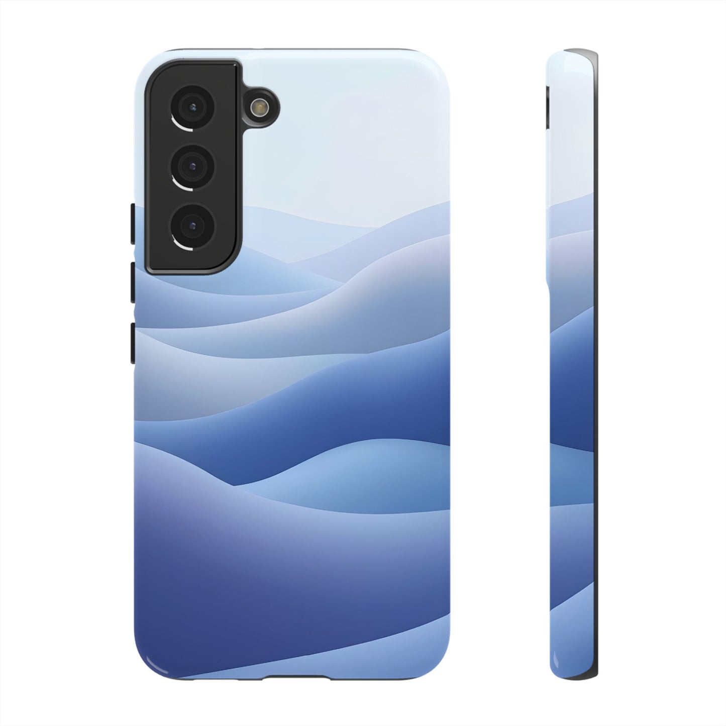 Intricate Abstract Wavy Landscape phone case