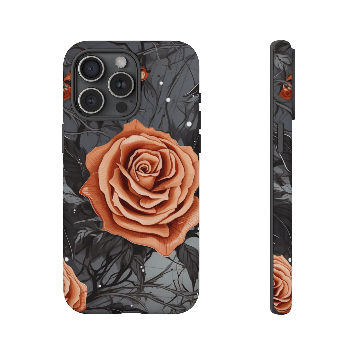 Mystic Noir Rose Mobile Case