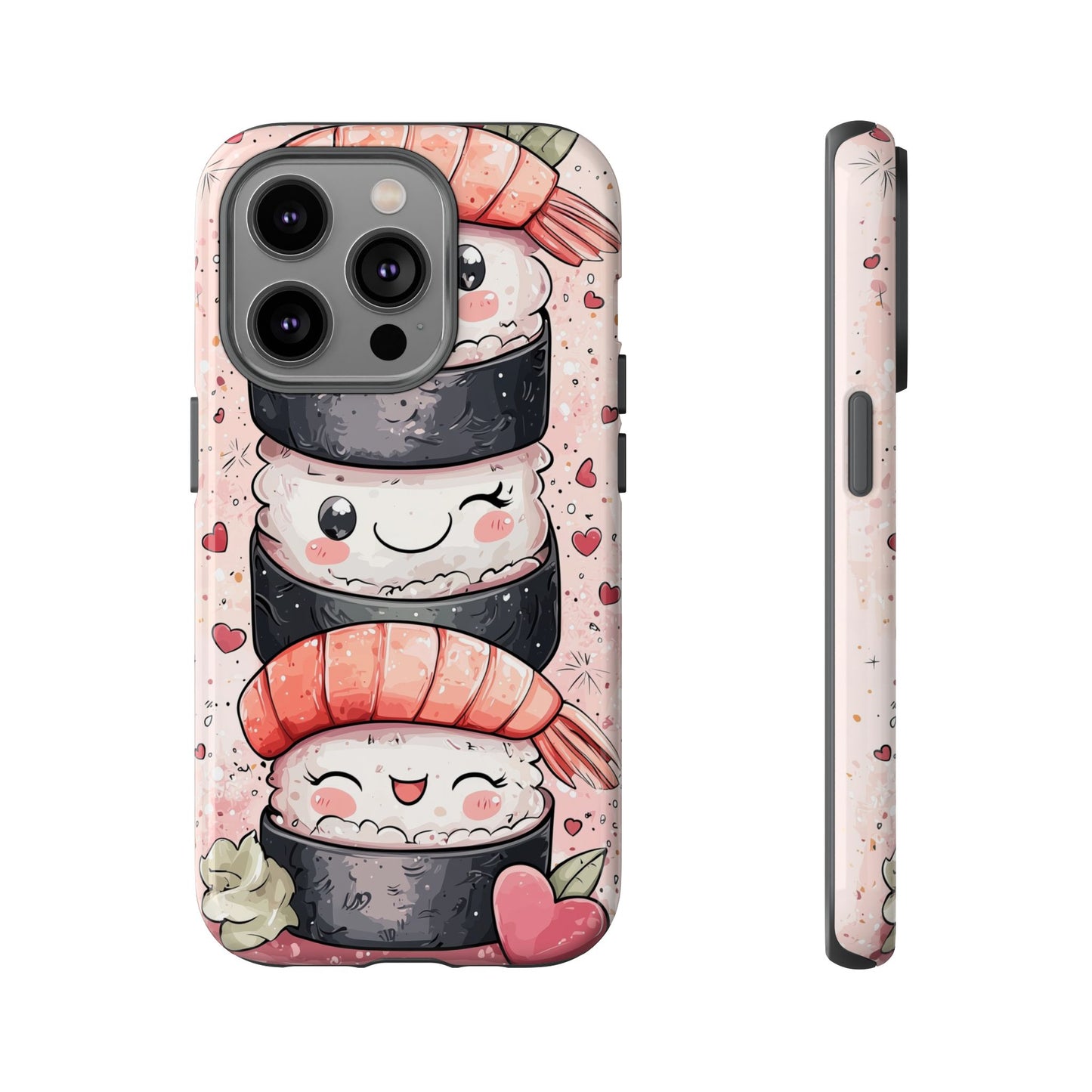 Anime Sushi Stack Phone Case β Cute & Tasty-Inspired Design for iPhone, Samsung, and Google Pixel