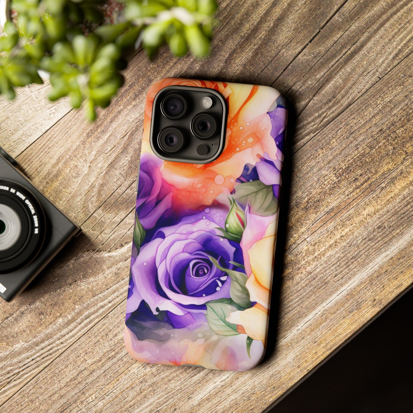 Elegant Rose Blossom Mobile Case