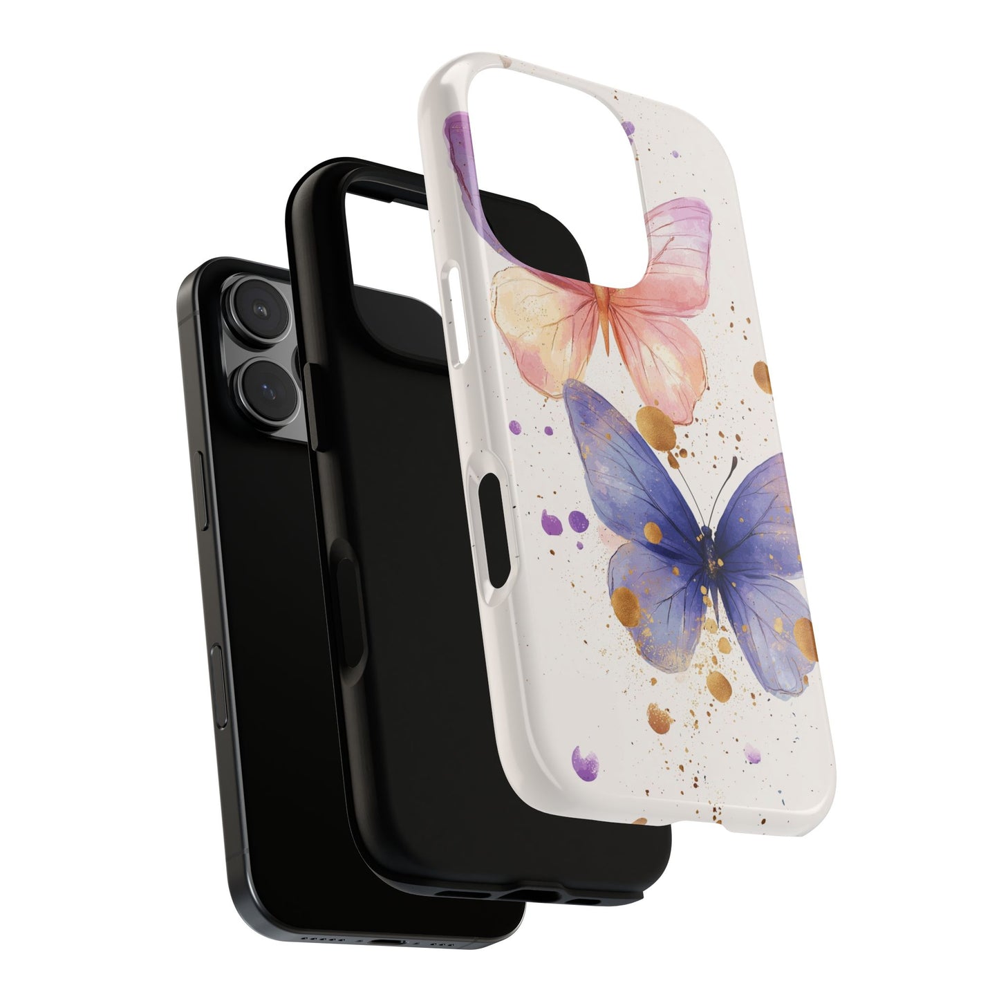 Butterfly Dreamscape" – Soft Watercolor Case for iPhone, google Pixel & Samsung