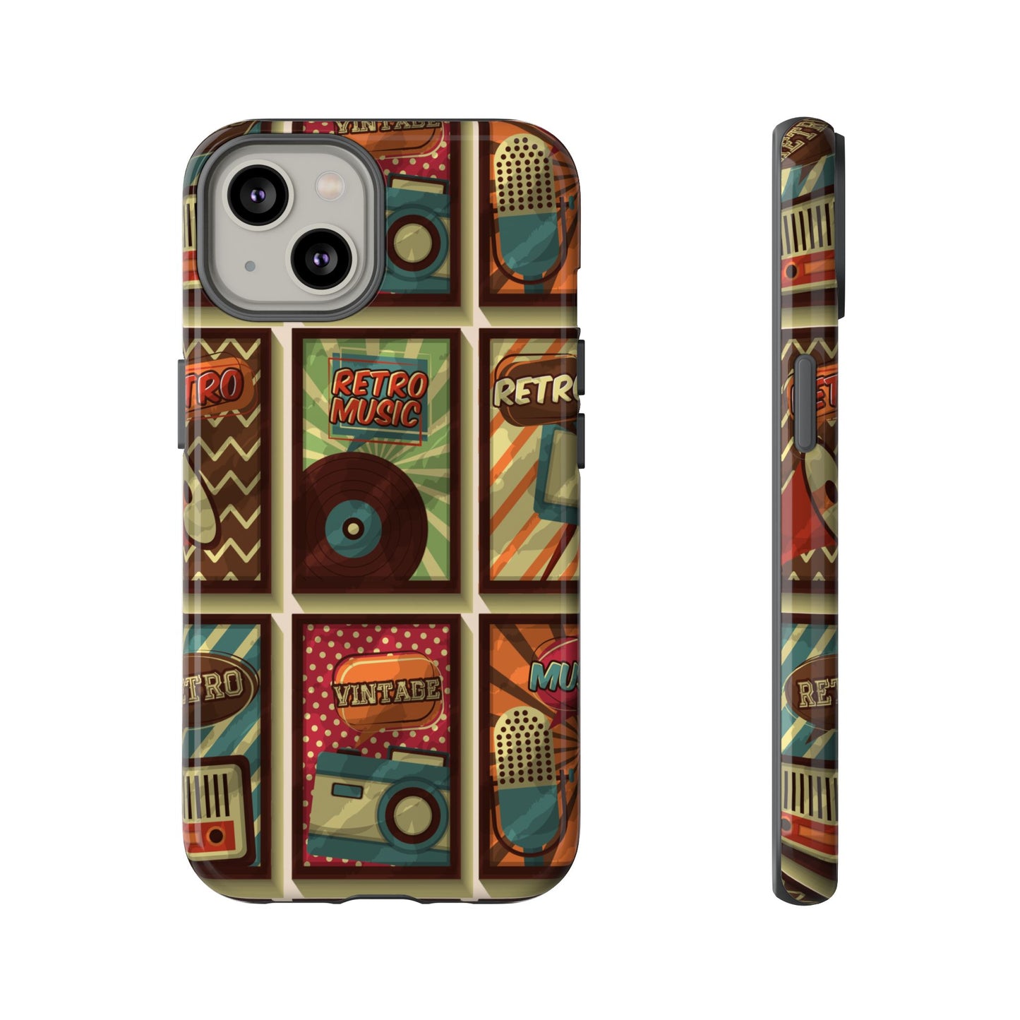 Retro Vintage Poster Phone Case β Aesthetic Nostalgic Design for iPhone, Samsung & Google Pixel
