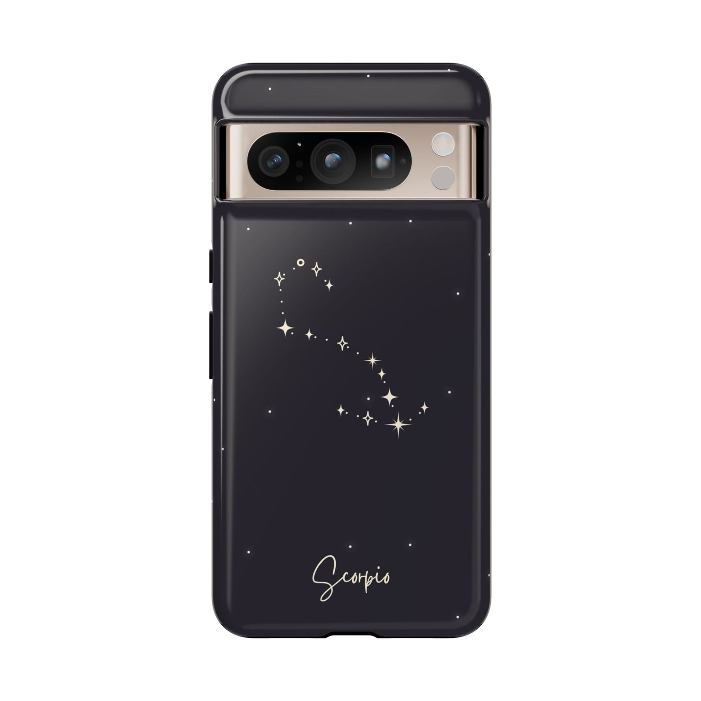 Scorpio Zodiac Night Sky Case – Mysterious Star Pattern – Cosmic Style for iPhone, Samsung & Google Pixel