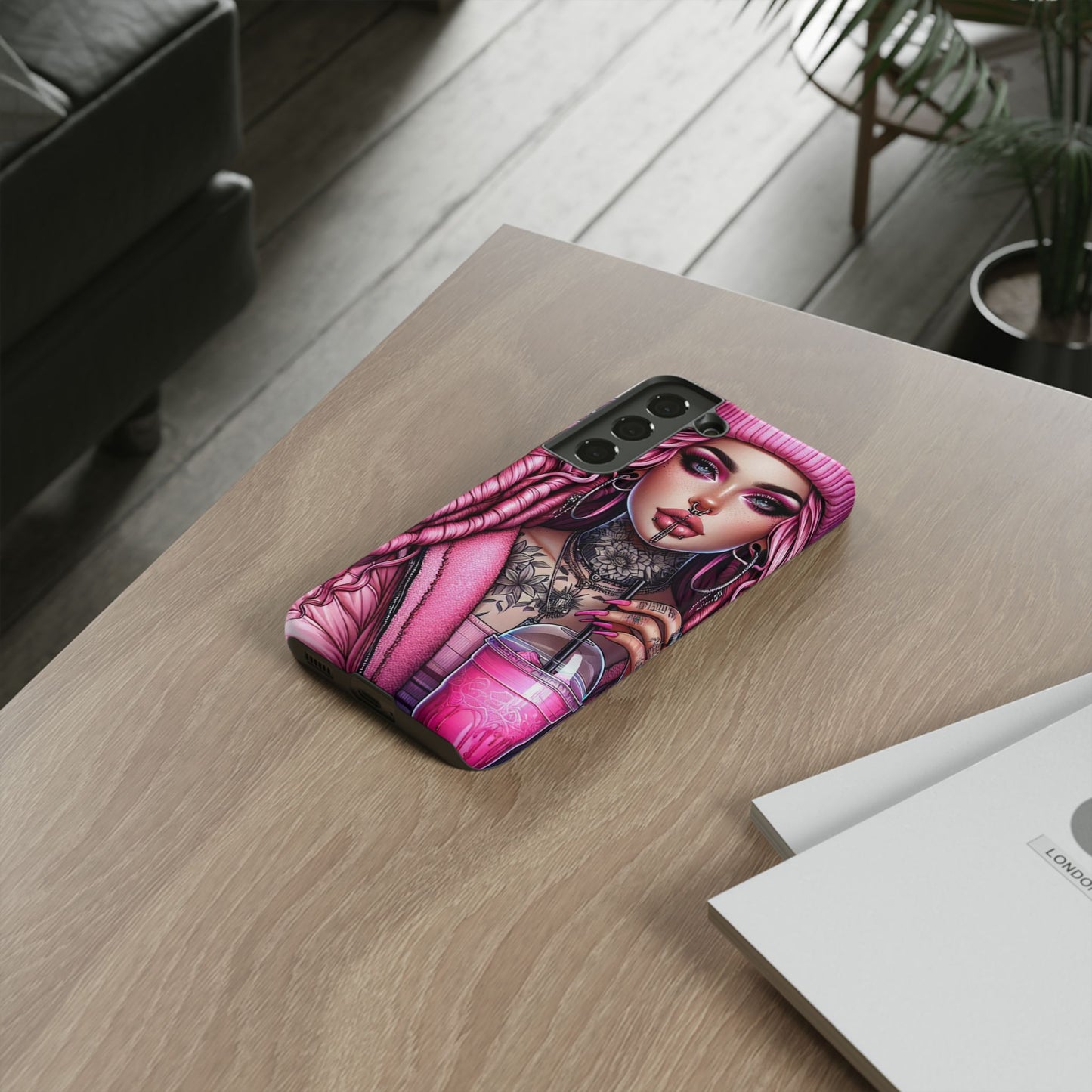 Pink Rebellion – Edgy Street Style & Tattooed Chic Mobile Cover