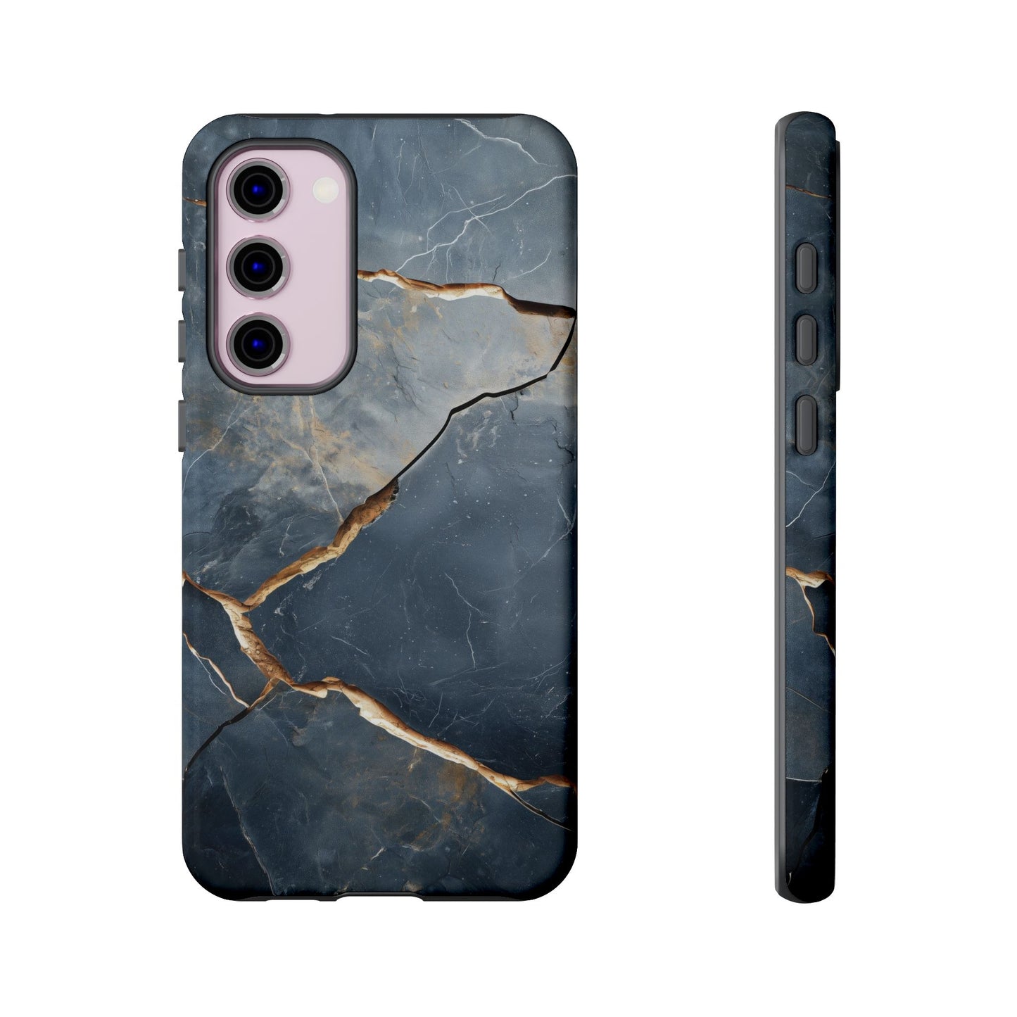 Cracked Marble Stone Phone Case for iPhone, Samsung & Google Pixel