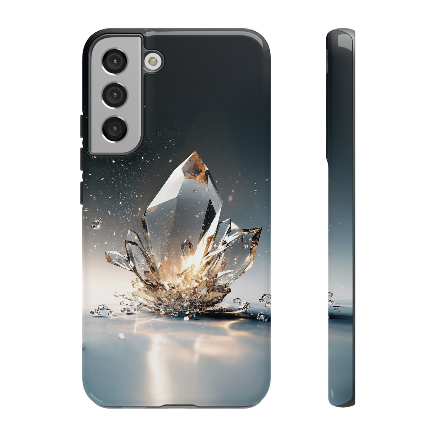 Shattered Crystal Matching Couple Phone Case β Bold & Dazzling for iPhone, Samsung & Google Pixel