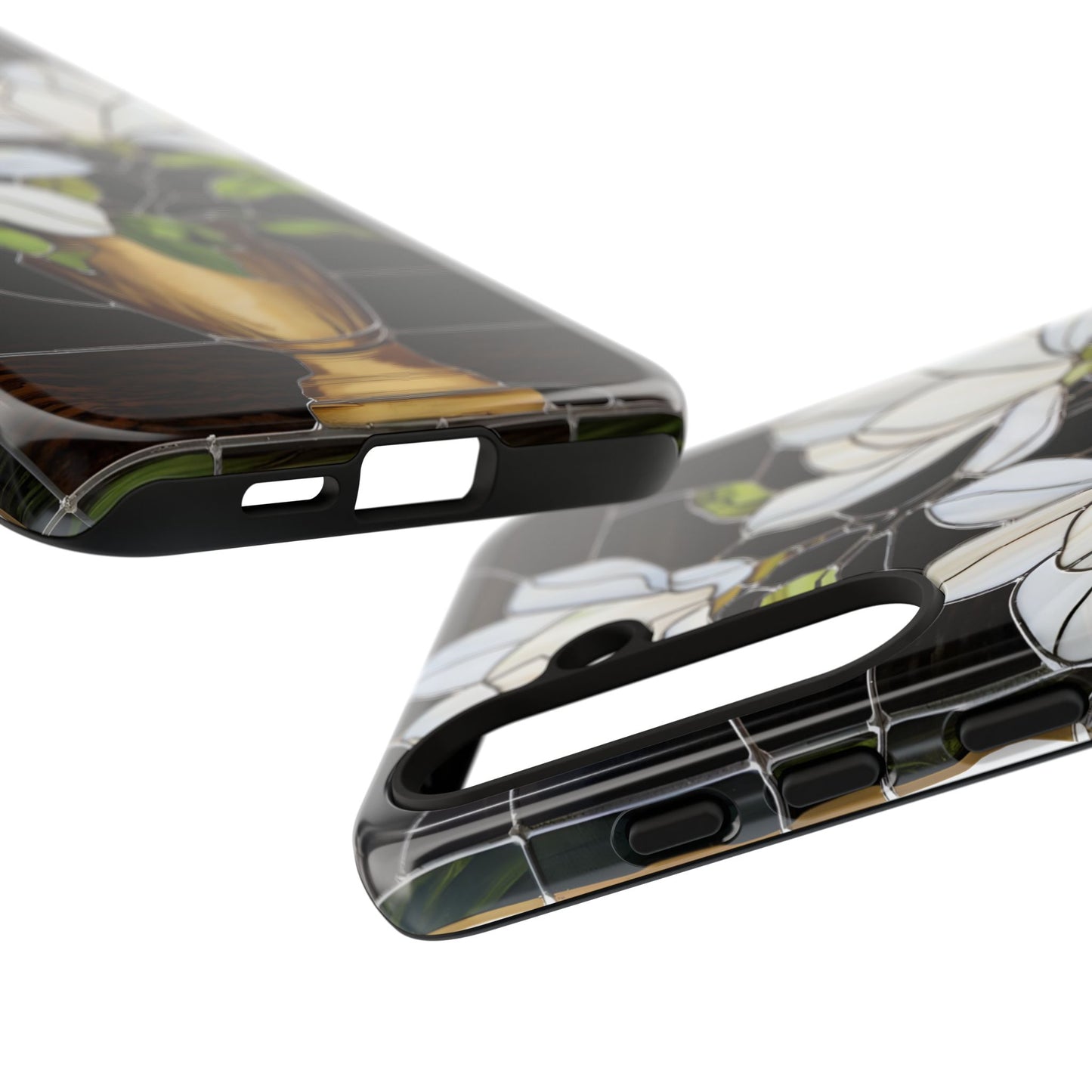 Stained Glass Floral Phone Case