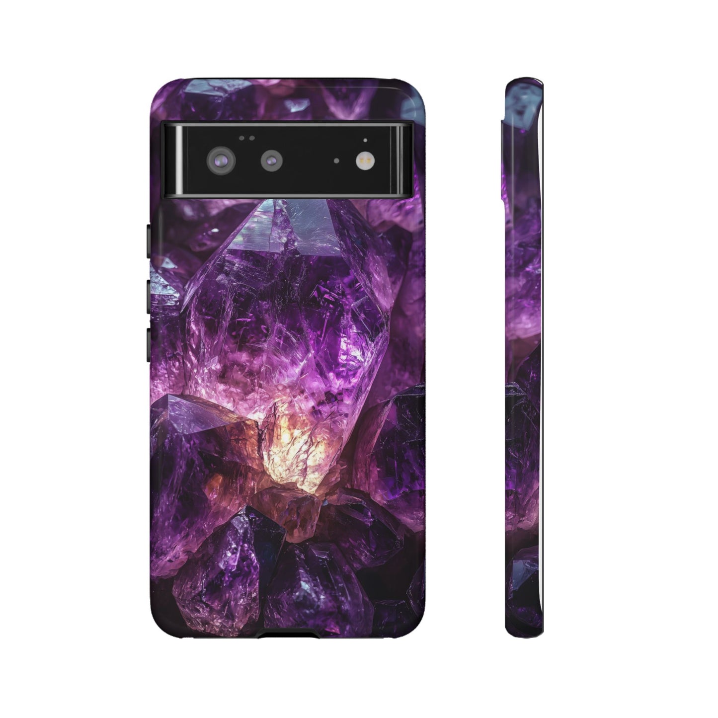 Royal Amethyst Stones Phone Case for iPhone, Samsung & Google Pixel
