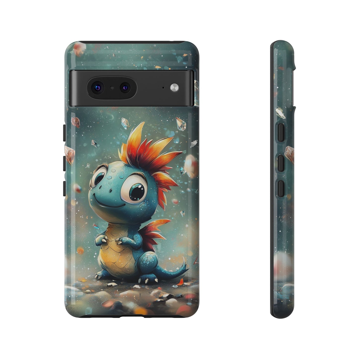 Crystal Hatchling β Enchanted Baby Dragon Phone Case for iPhone, Samsung, Google Pixel