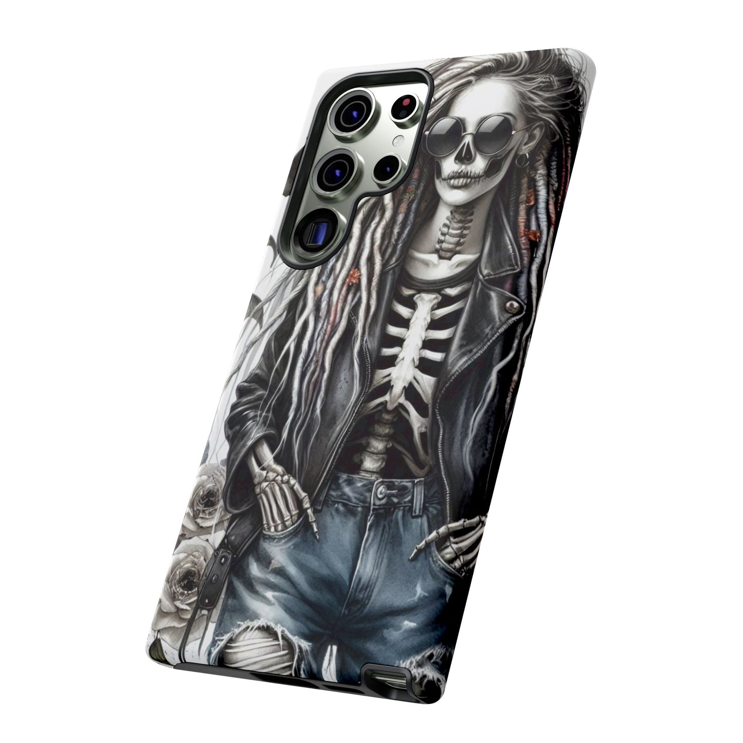 Skull Queen – Gothic Skeleton & Dark Grunge Mobile Cover