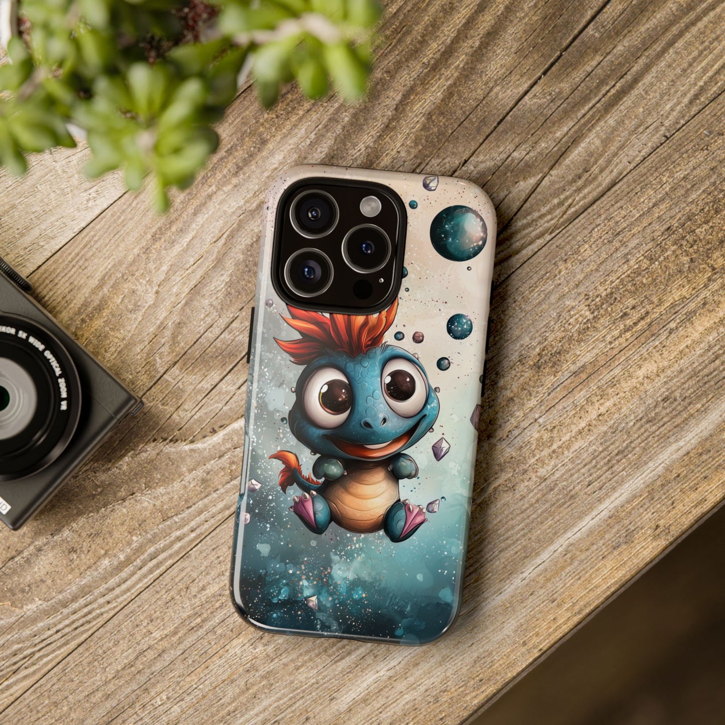 Cosmic Baby Dragon Phone Case for iPhone, Samsung, Google Pixel