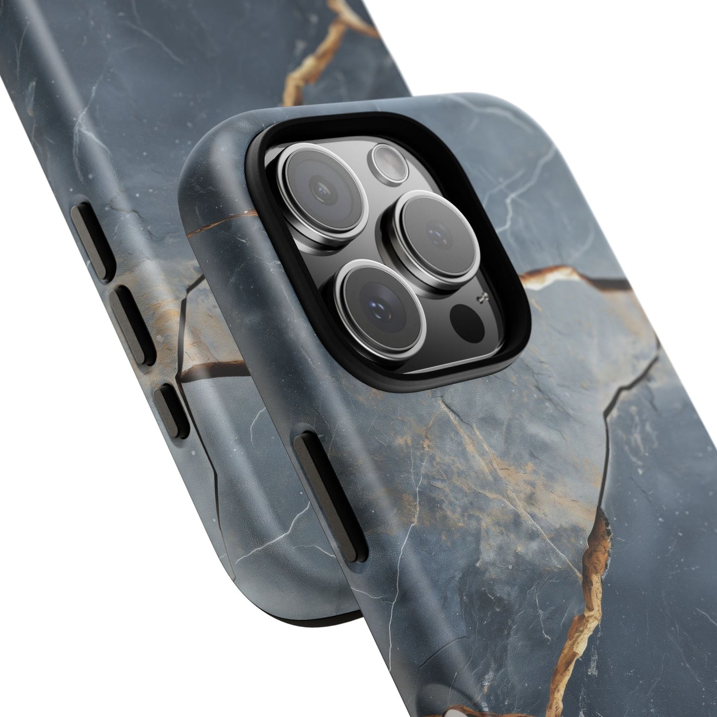 Cracked Marble Stone Phone Case for iPhone, Samsung & Google Pixel