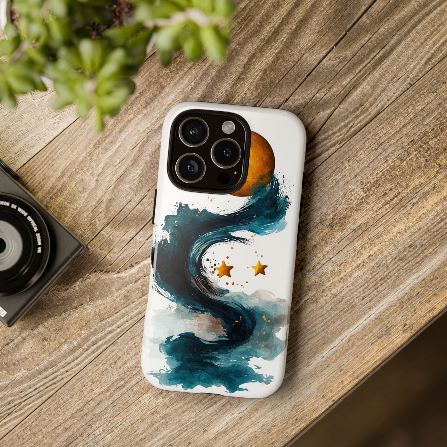 Galaxy Whisper Watercolor Phone Case for iPhone, google Pixel & Samsung