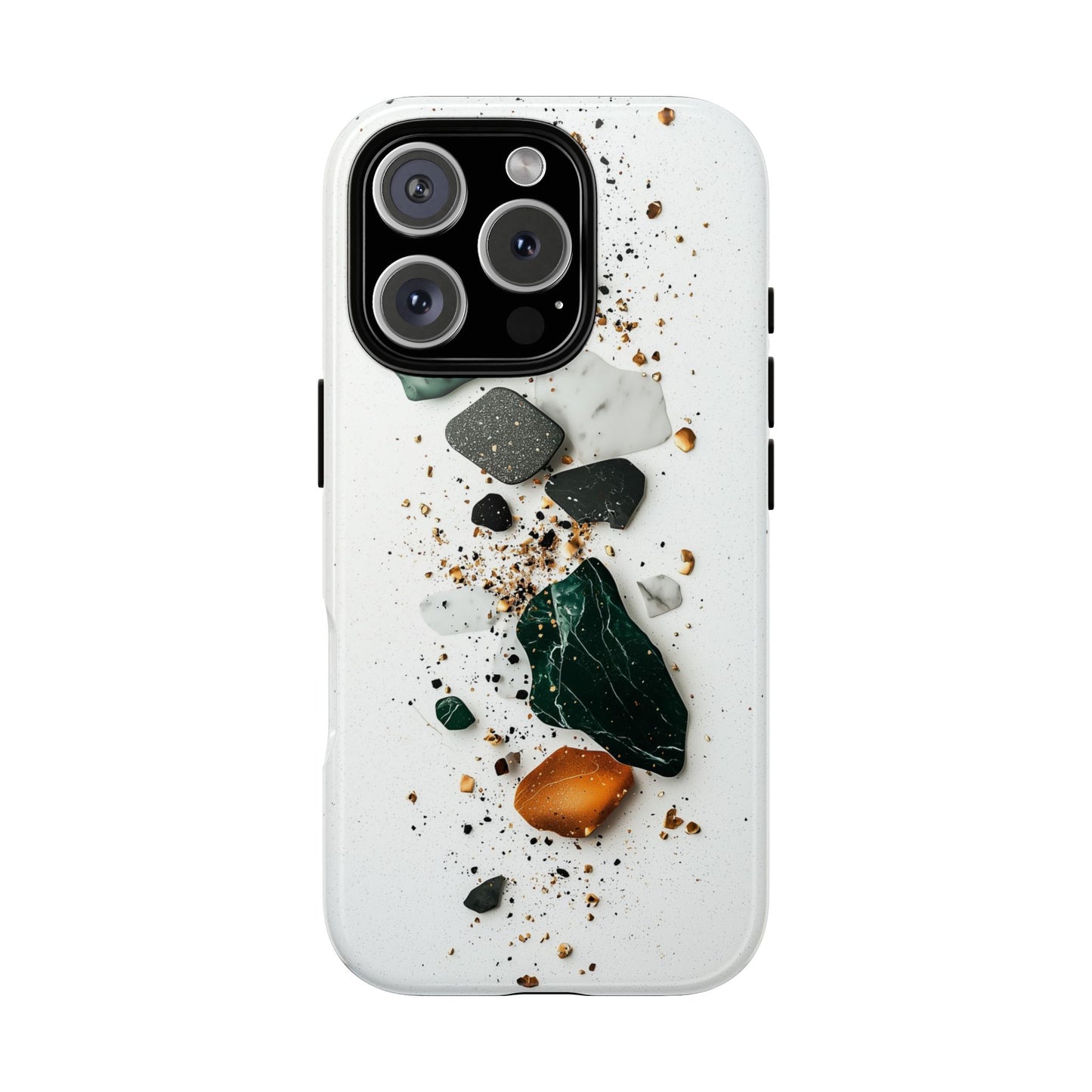 Modern Terrazzo Luxe – Fragment Art Phone Case for iPhone, google Pixel & Samsung