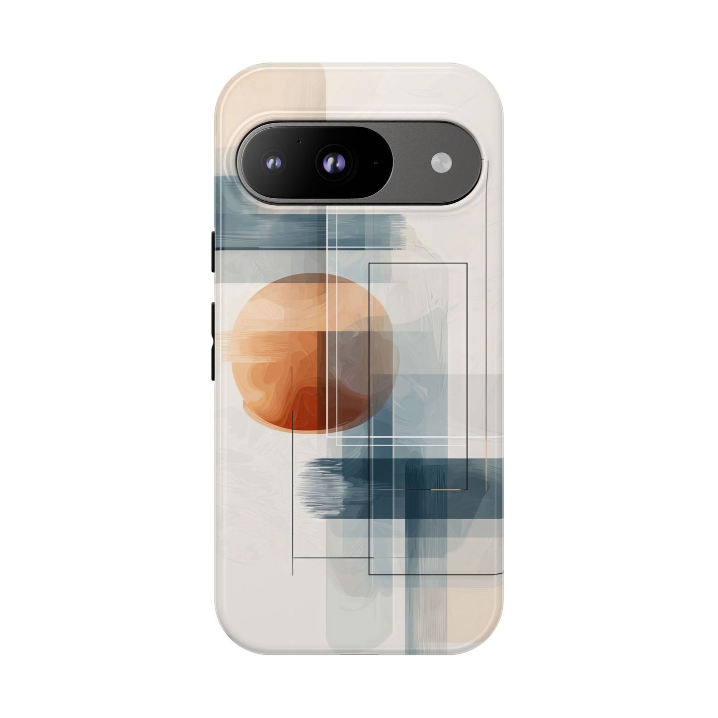 Urban Eclipse – Minimal Abstract Phone Case for iPhone, Samsung & Pixel