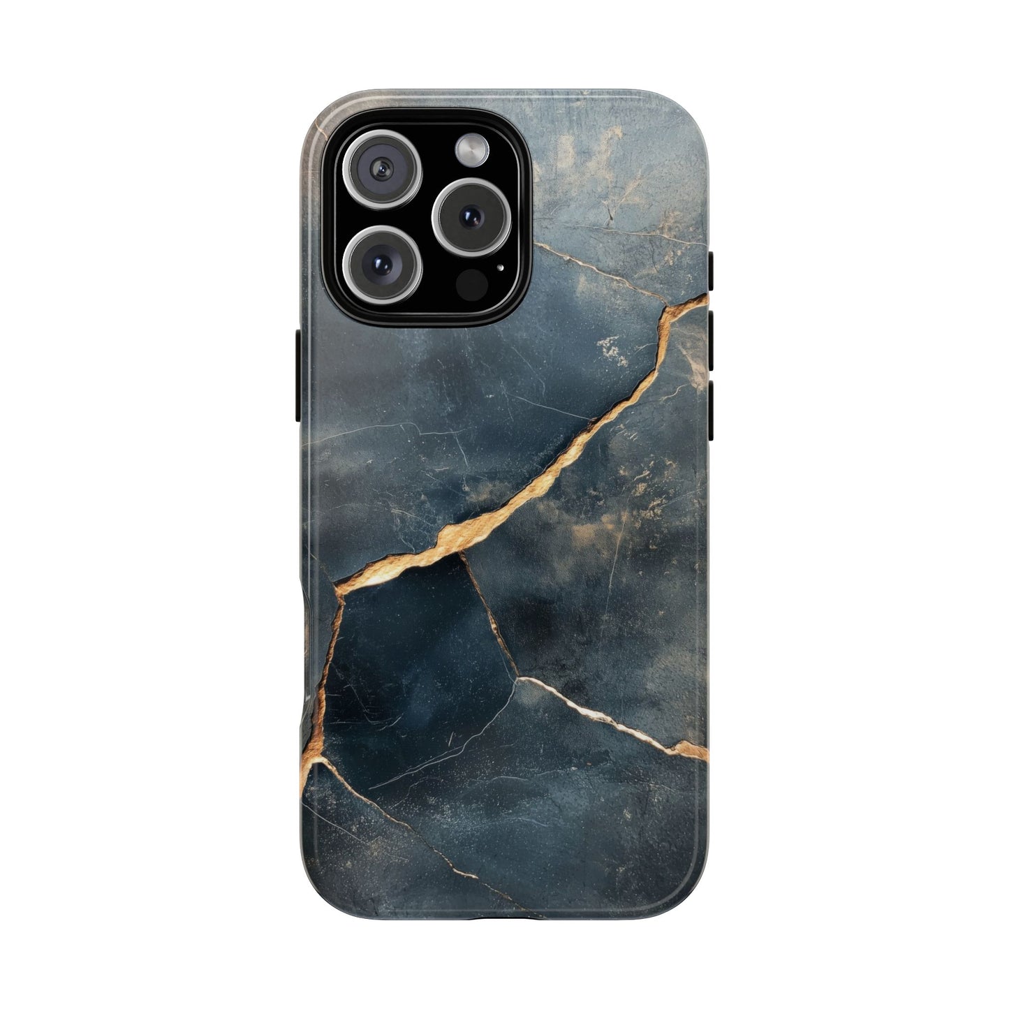 Cracked Marble Stone Phone Case for iPhone, Samsung & Google Pixel
