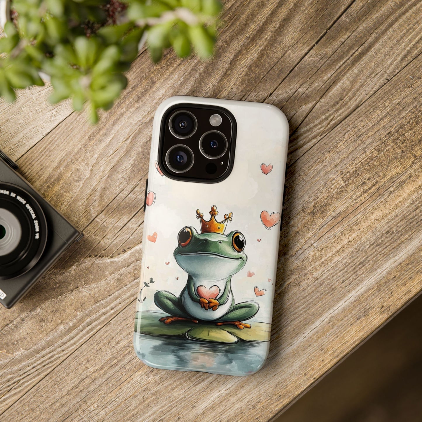 Frog Prince Phone Case β Cute Anime Aesthetic for iPhone, Google Pixel & Samsung