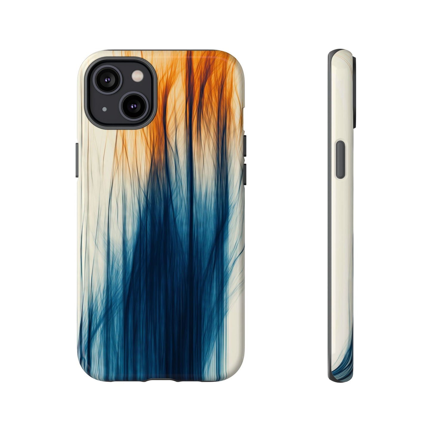 Inferno Drift – Abstract Flame Flow Phone Case for iPhone, Samsung & Pixel