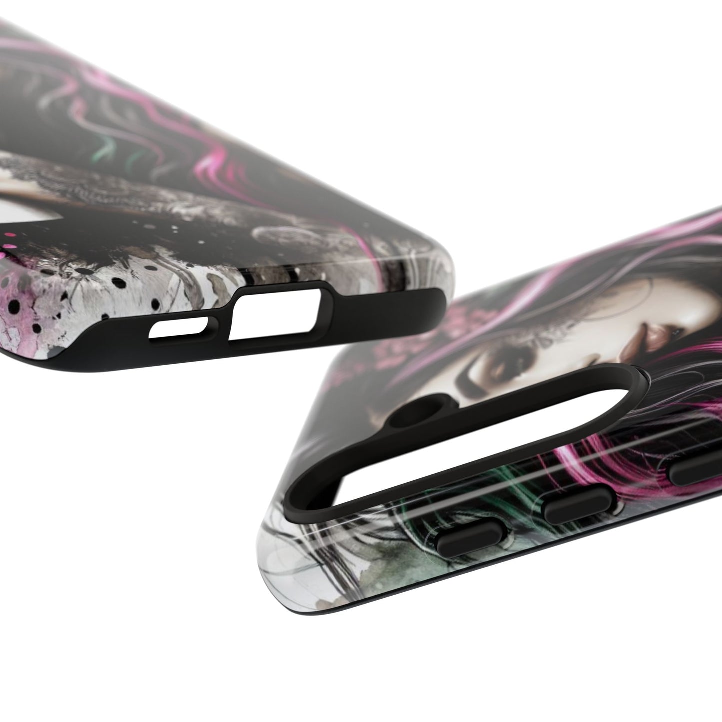 Tattooed Serenity – Gothic Coffee Lover Mobile Cover