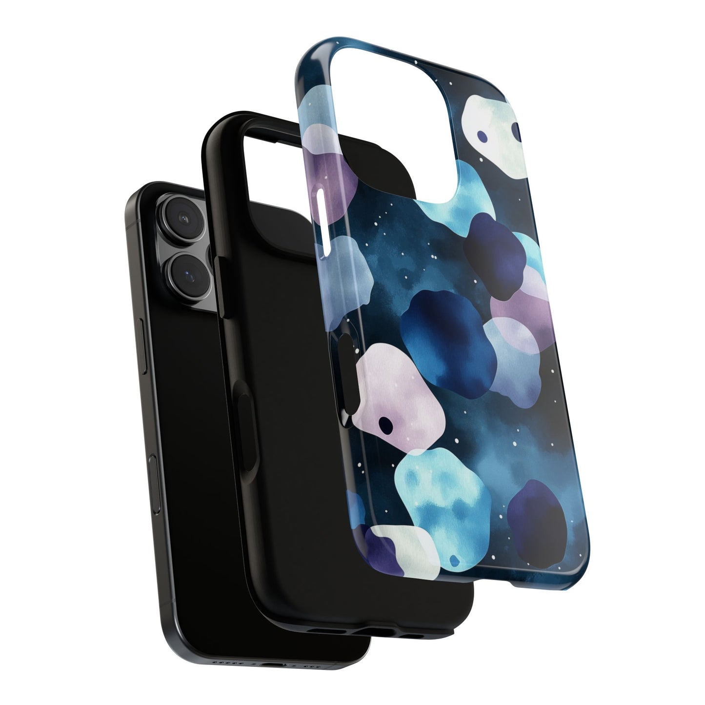 Neon Cosmic Cow Print Phone Case for iPhone, Samsung & Google Pixel