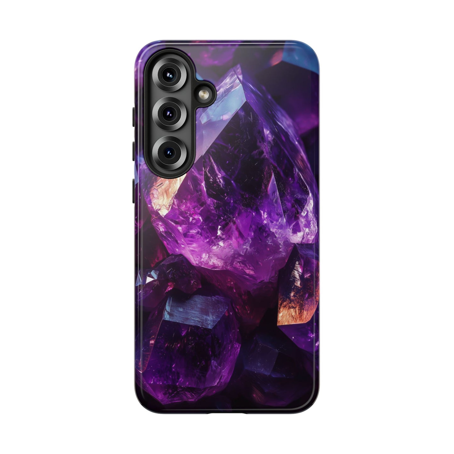 Royal Amethyst Stones Crystals Phone Case for iPhone, Samsung & Google Pixel