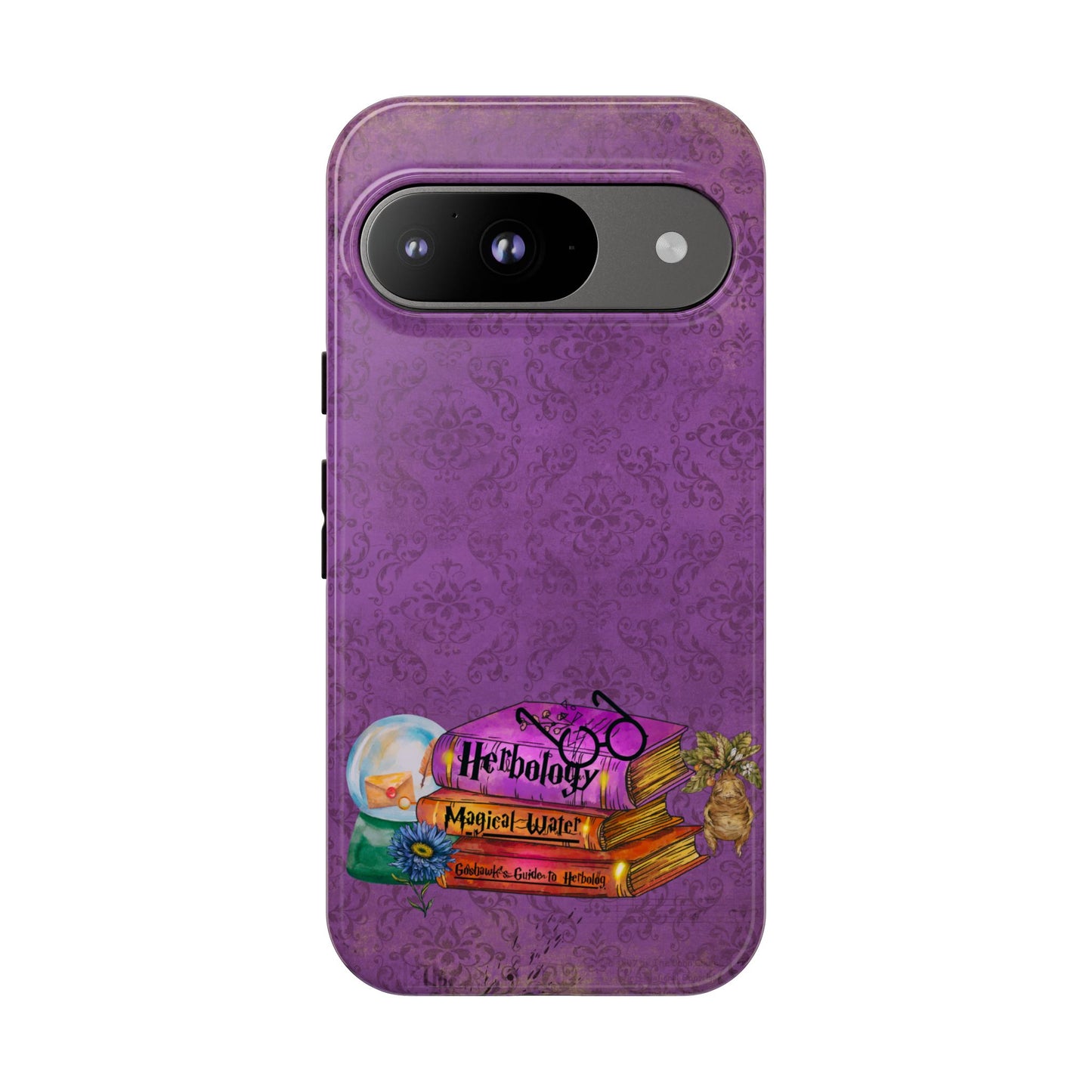 Herbology, Magical Water Witchy Phone Case for iPhone, Samsung & Google Pixel, Books Lover Gift