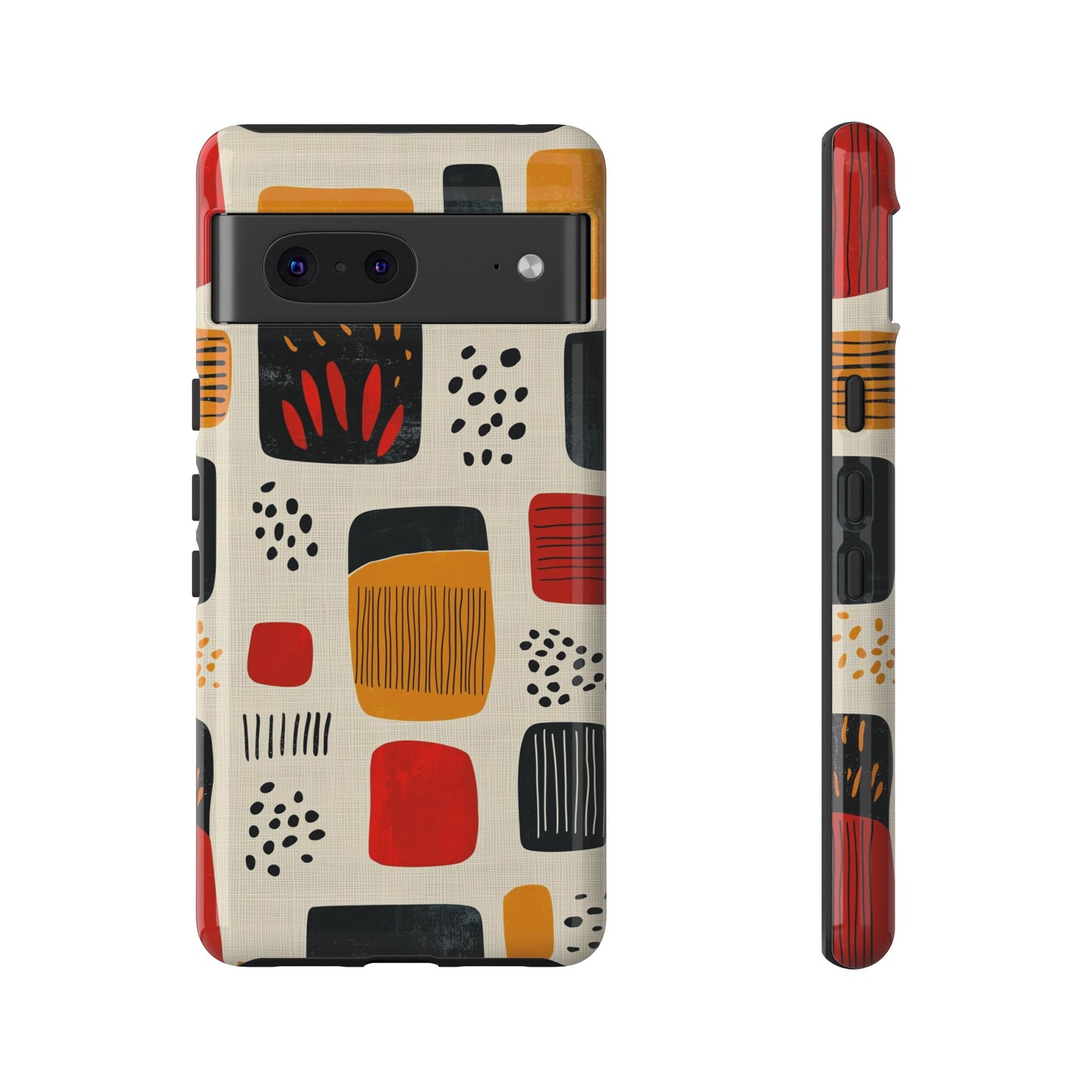 Boho Vibes – Abstract Tribal Pattern Phone Case for iPhone, Pixel & Samsung