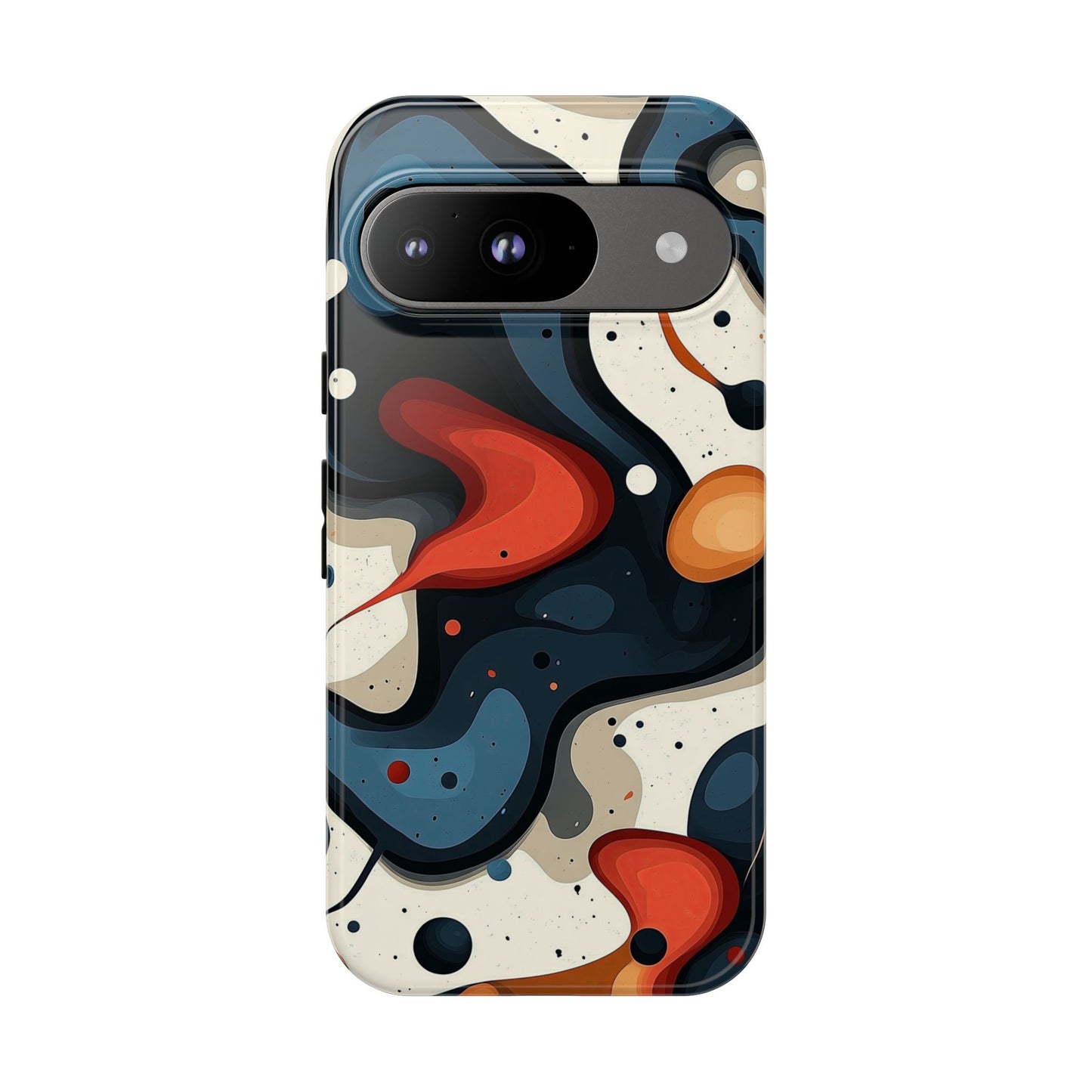 Molten Drift – Abstract Art Phone Case for iPhone, Samsung & Pixel