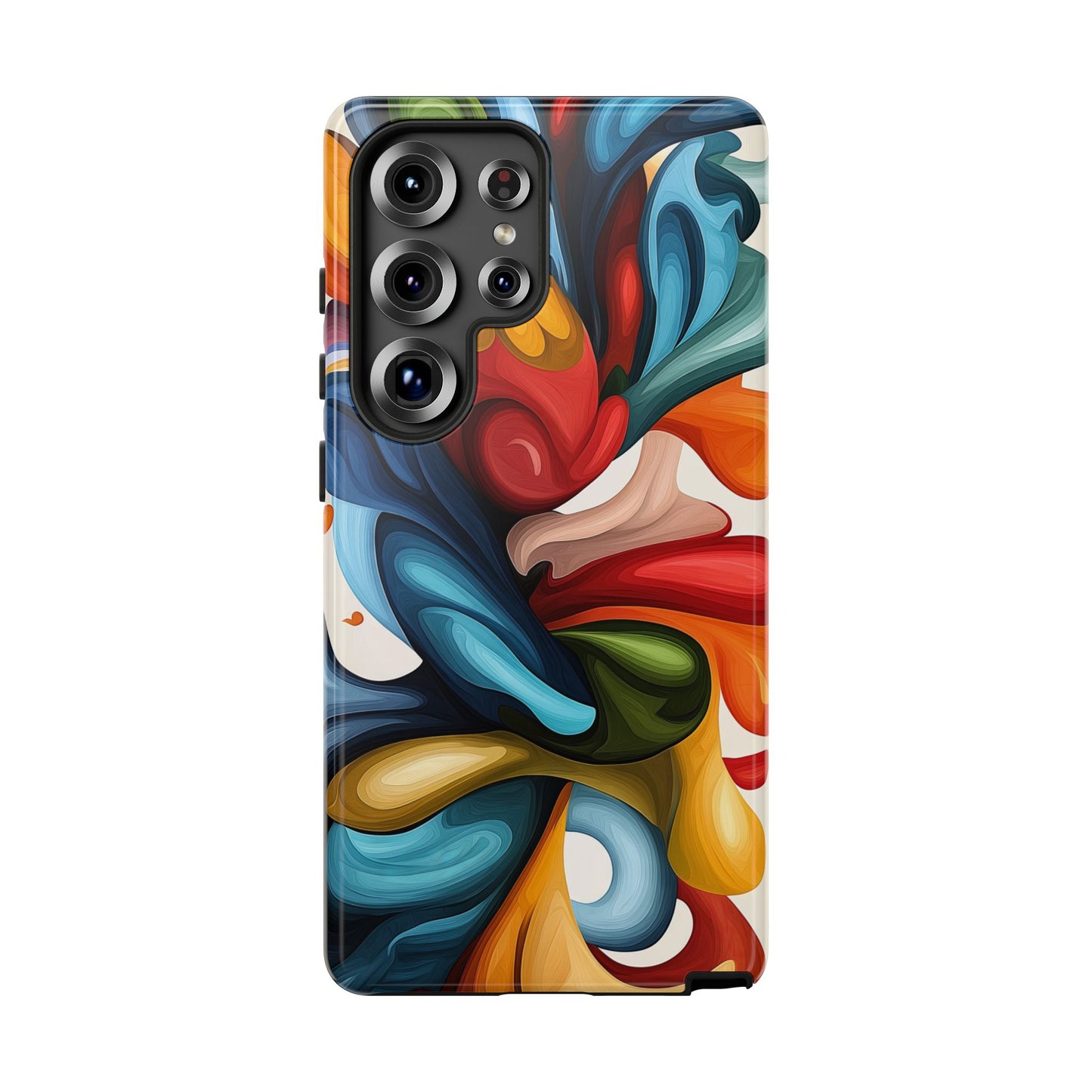 Chromatic Swirl – Abstract Expression Phone Case for iPhone, Samsung & Pixel
