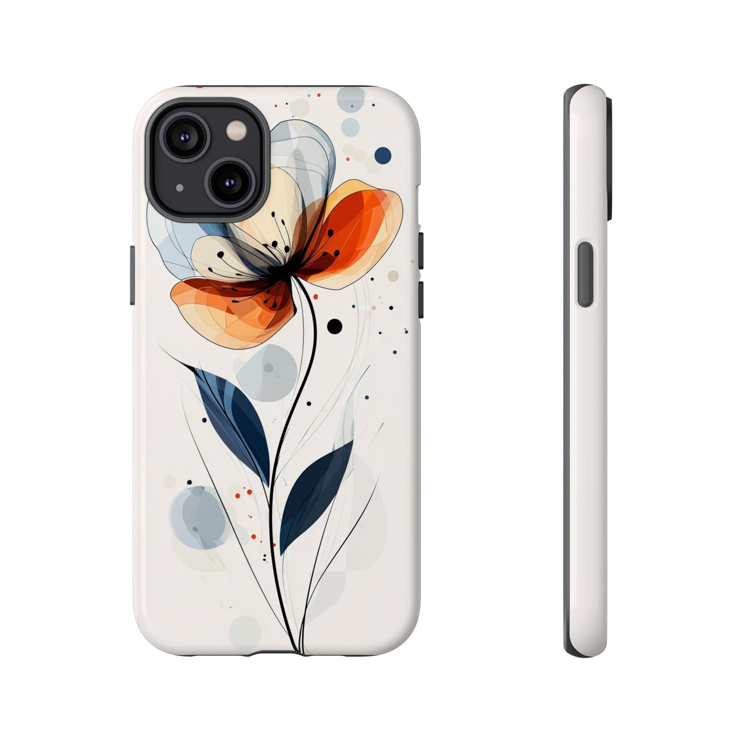 Bloom in Motion – Artistic Floral Phone Case for iPhone, Pixel & Samsung