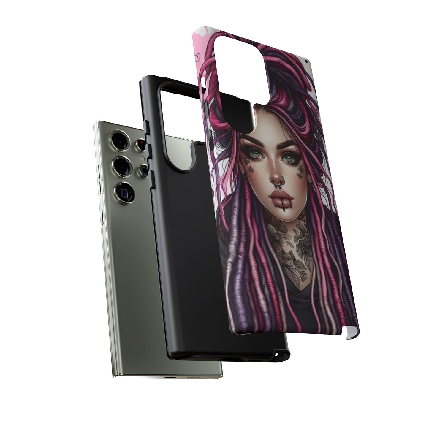 Neon Gothic Beauty Mobile Case