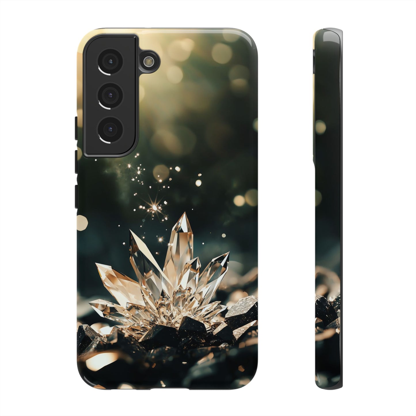 Crystal Stone Sparkle Phone Case – iPhone, Google Pixel, Samsung