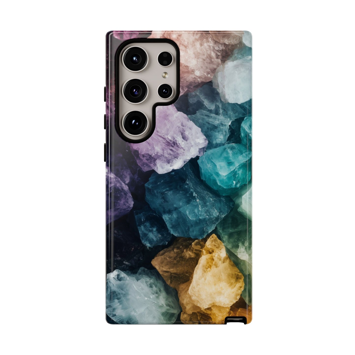 Crystal Gemstone Phone Case for iPhone, Samsung & Google Pixel
