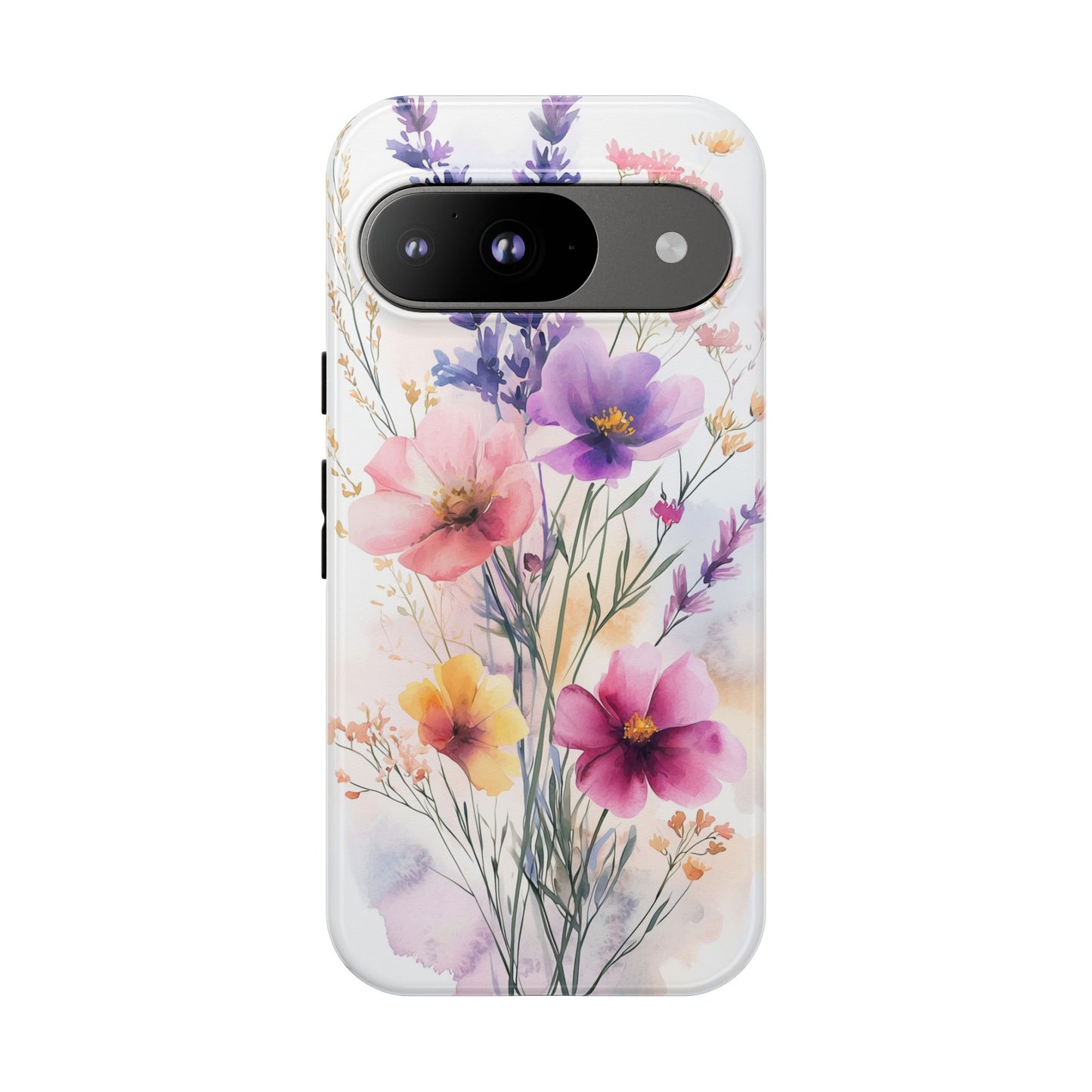 Blooming Meadow Watercolor Phone Case for iPhone, google Pixel & Samsung