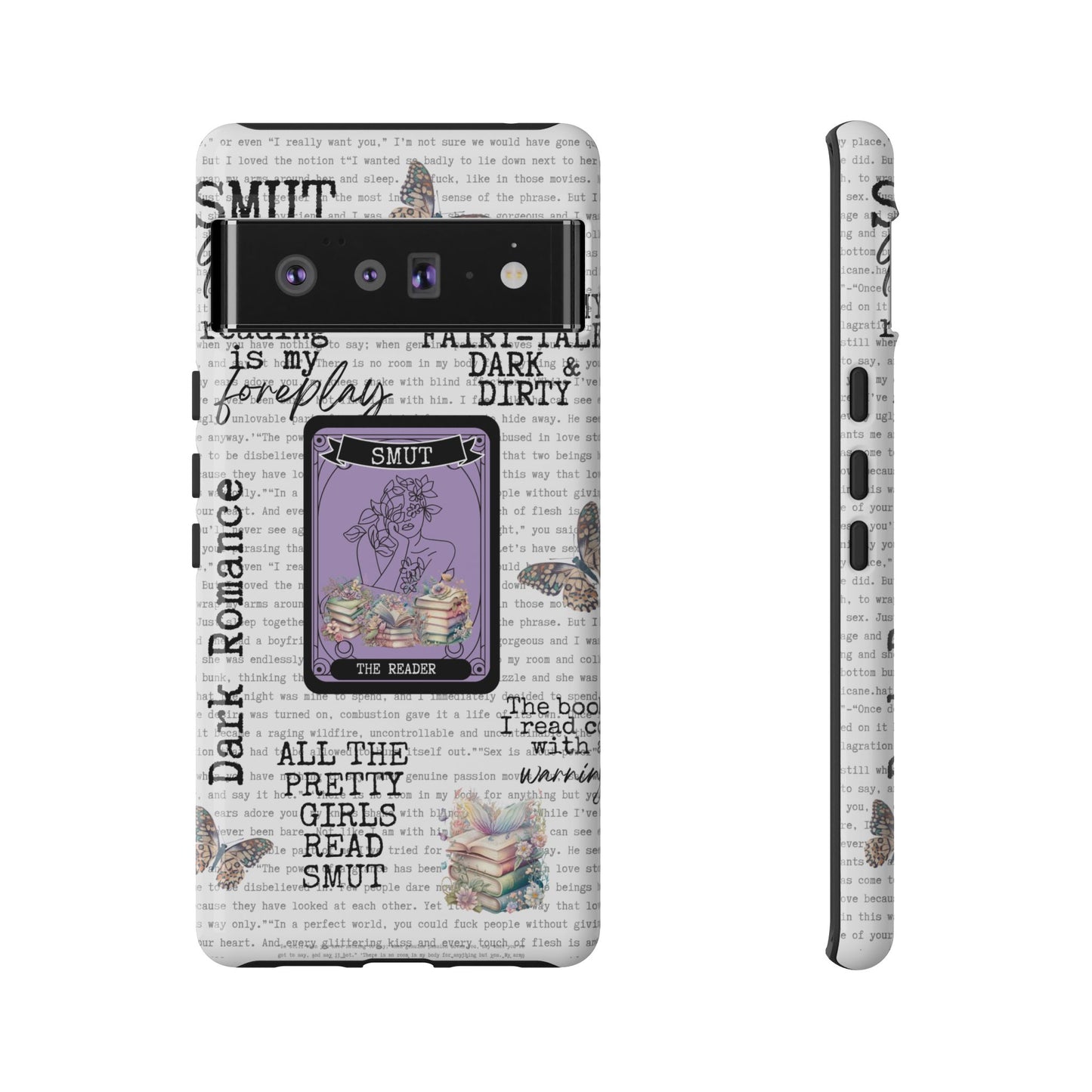Smut Queen Phone Case β iPhone, Samsung & Google Pixel Cute Bookish Cover, Book Lover Gift