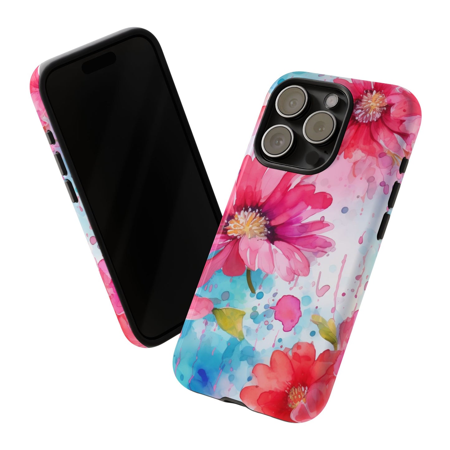 Watercolor Bloom Floral Mobile Case